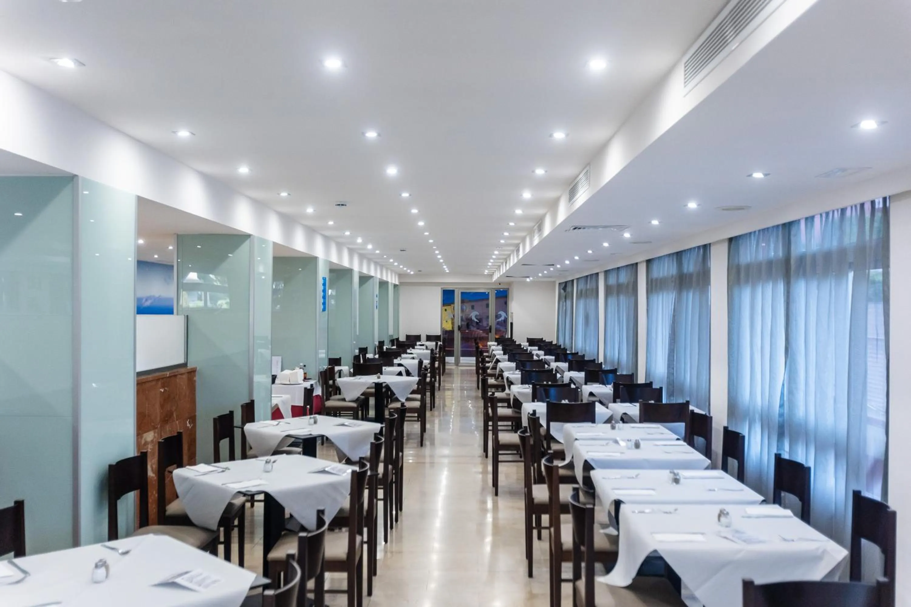 Buffet breakfast in Seramar Hotel Luna Park Adults Only