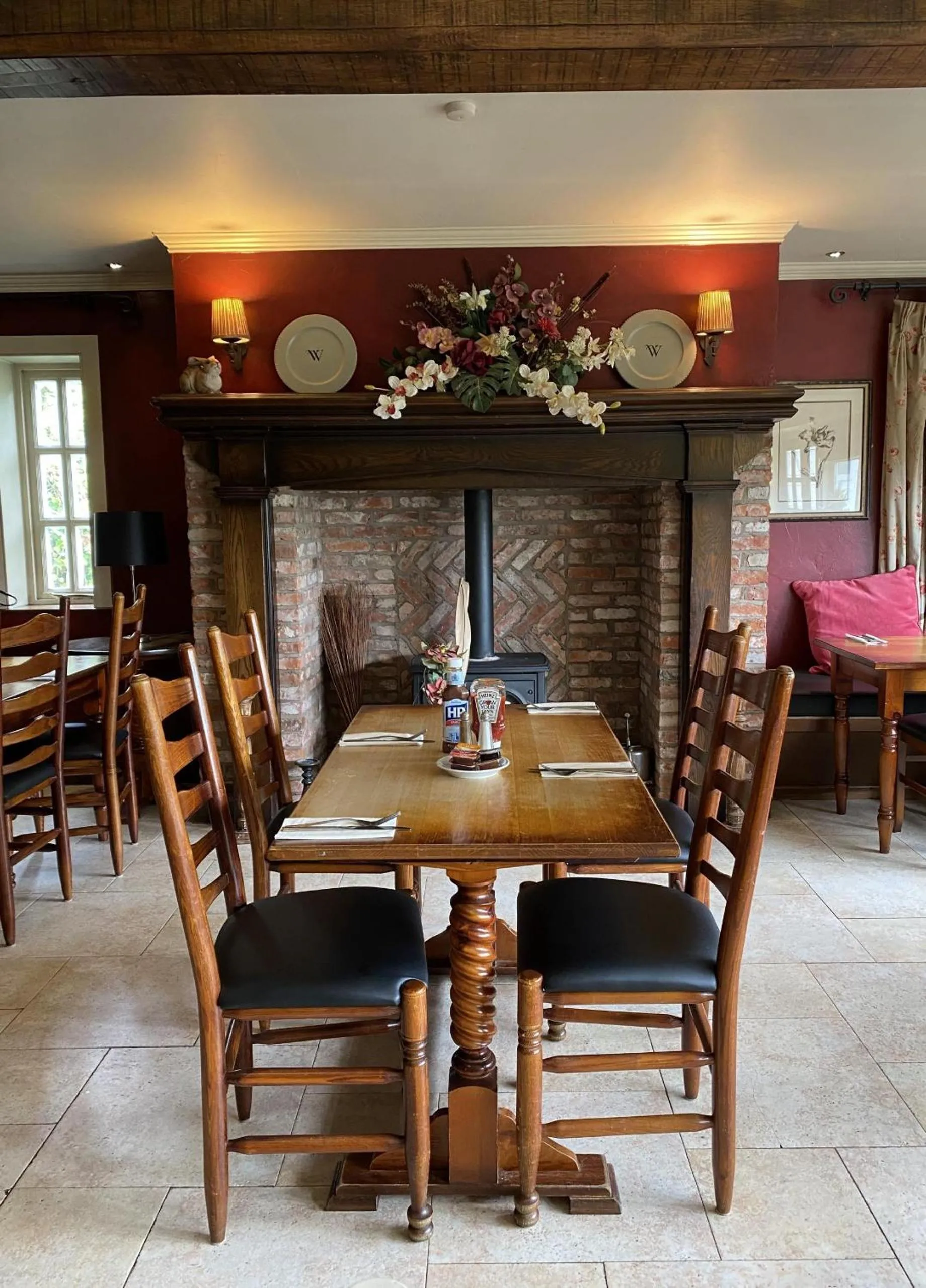 Dining area in The Windmill Inn