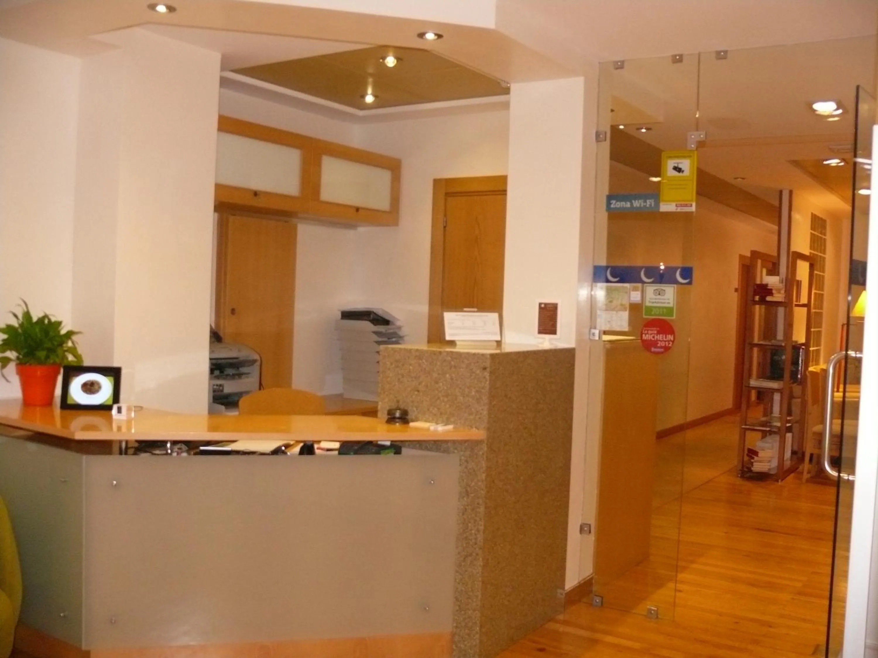 Lobby or reception in Hotel Nochendi