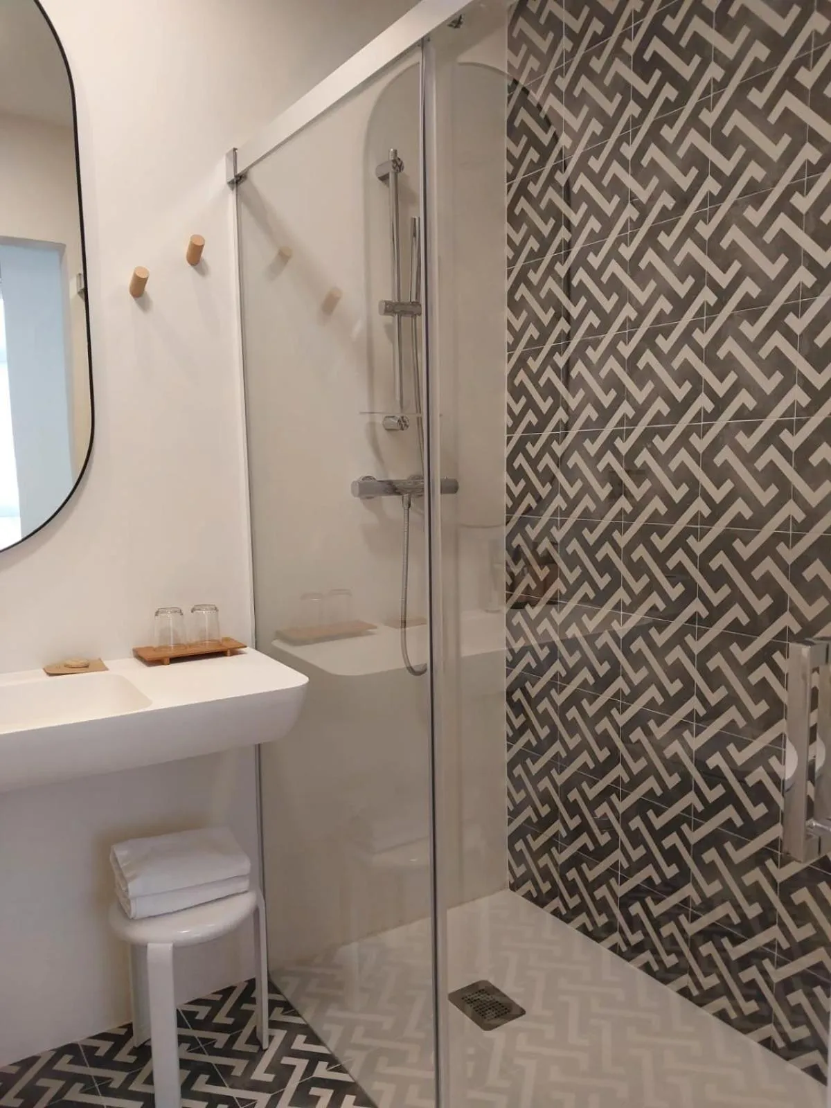 Bathroom in Hotel Nochendi