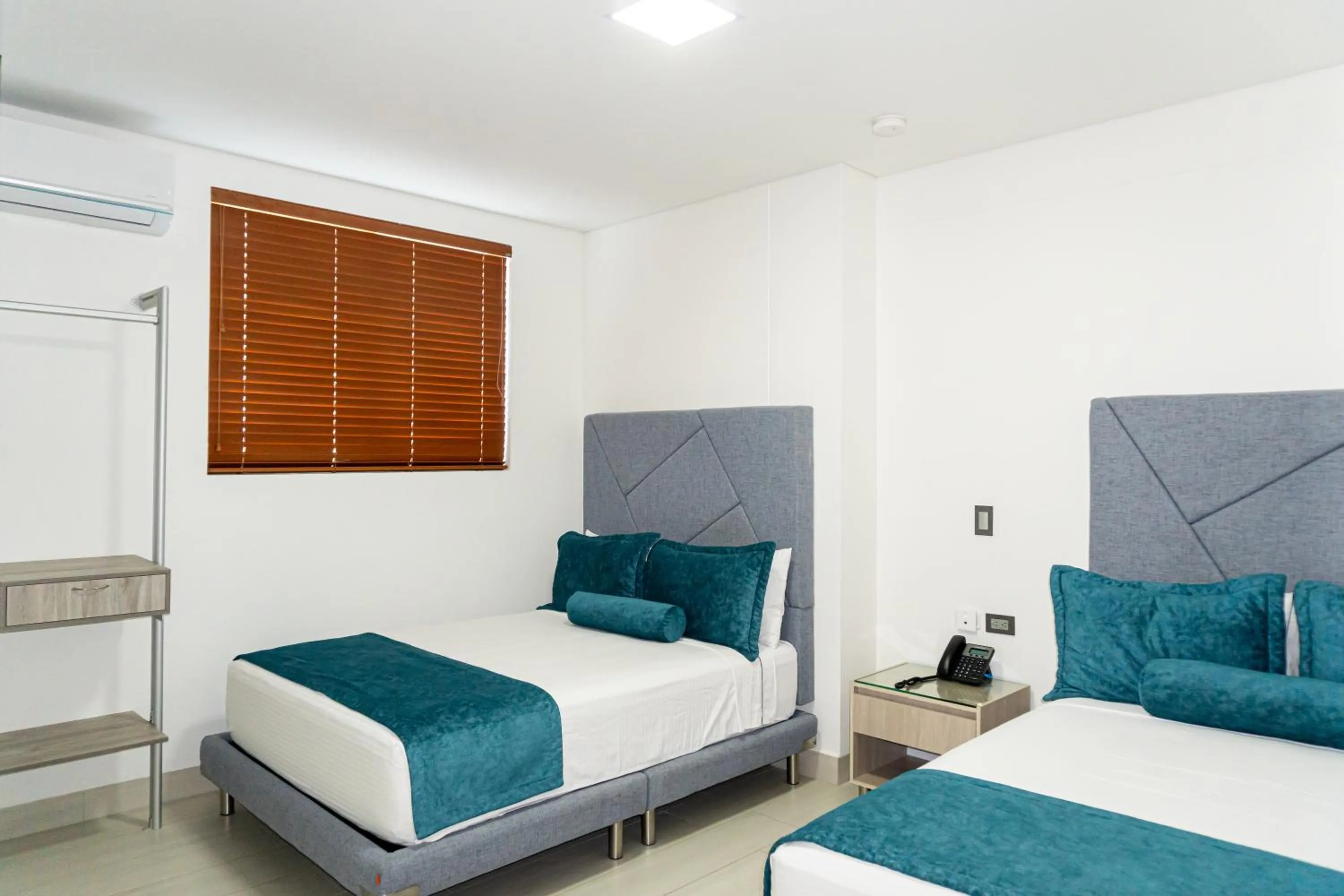 Bed in Hotel Marco Polo Rodadero