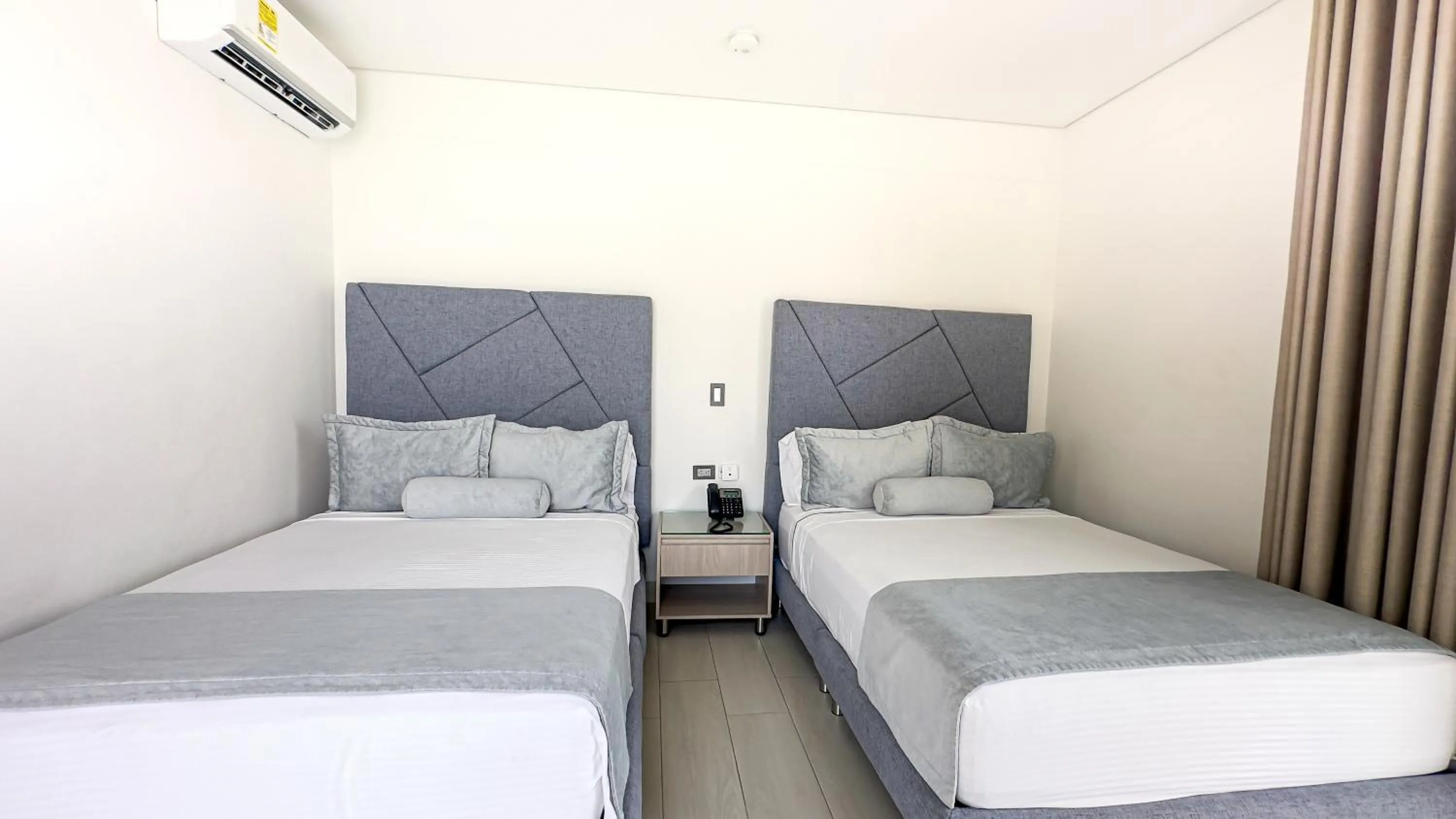 Bed in Hotel Marco Polo Rodadero