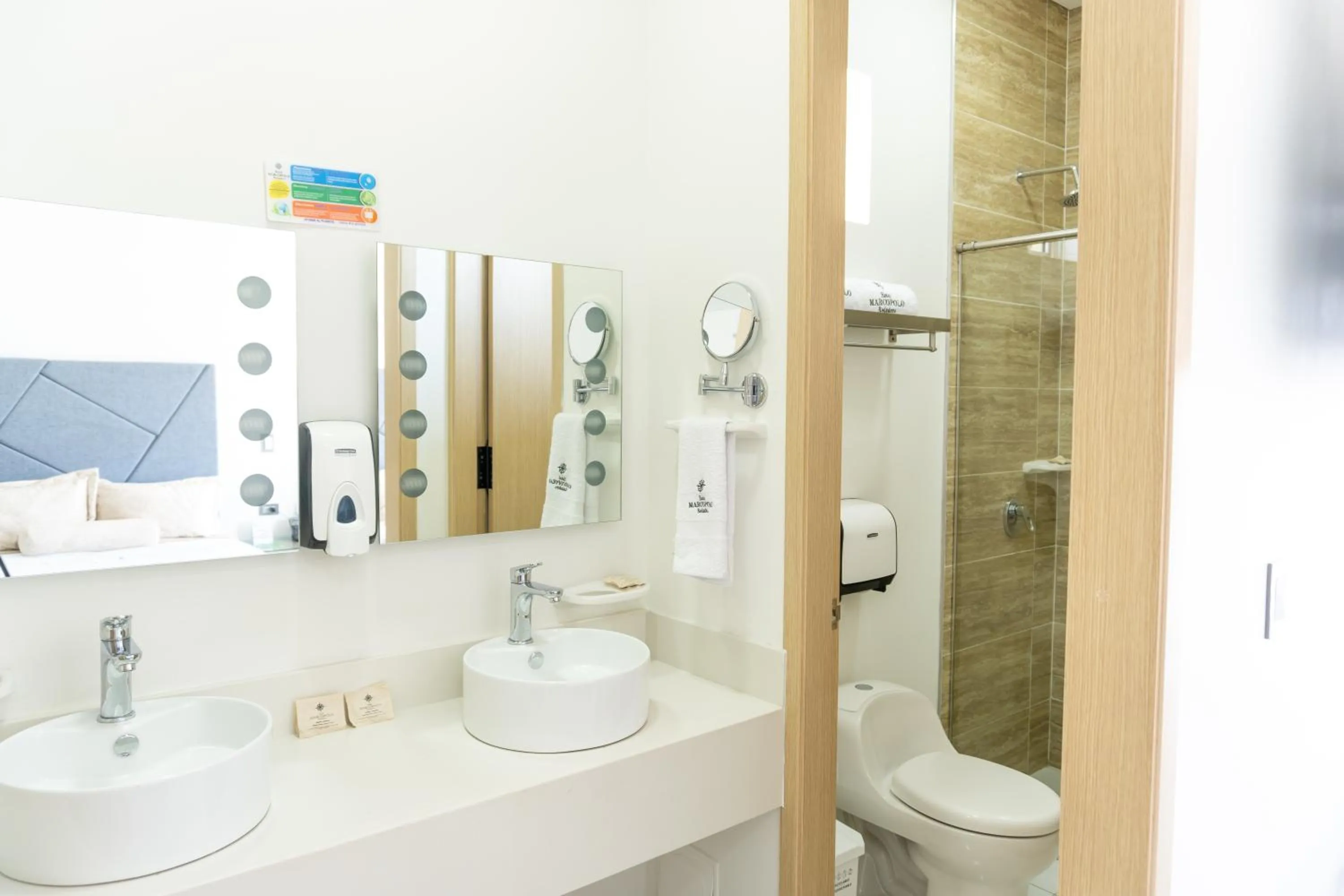 Bathroom in Hotel Marco Polo Rodadero