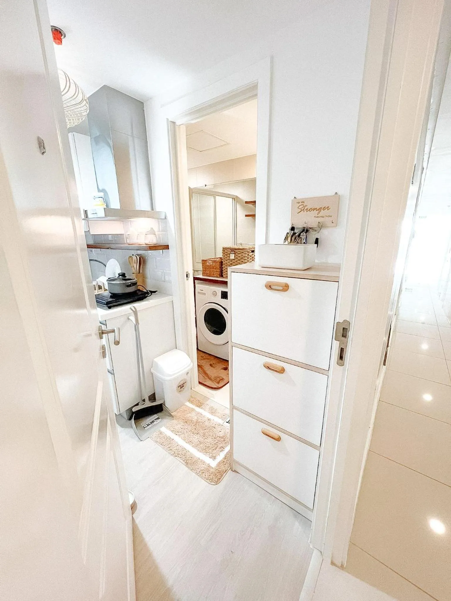 Facade/entrance in Serenity Sanctuary at Azure North Residences