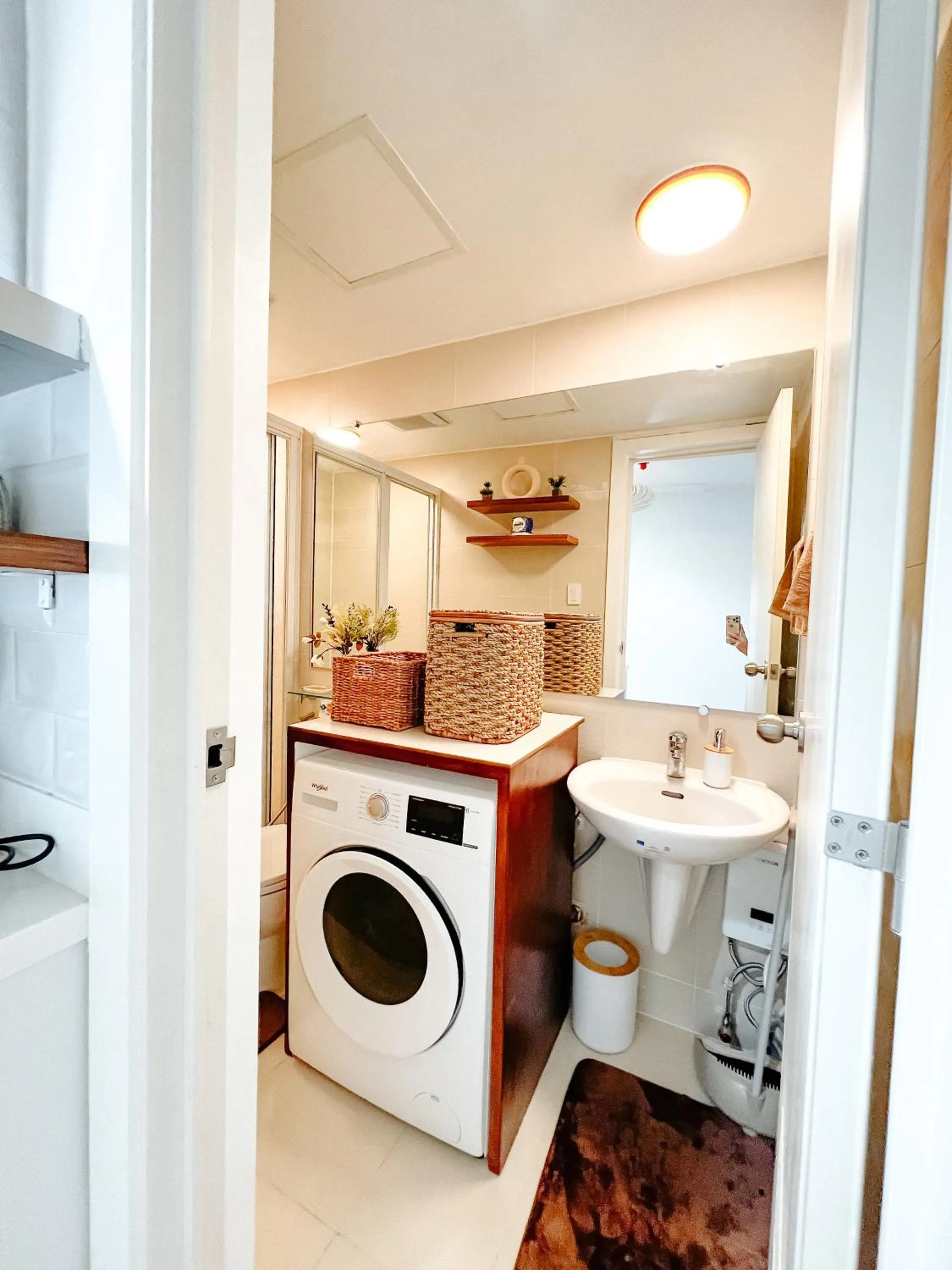 Bathroom in Serenity Sanctuary at Azure North Residences