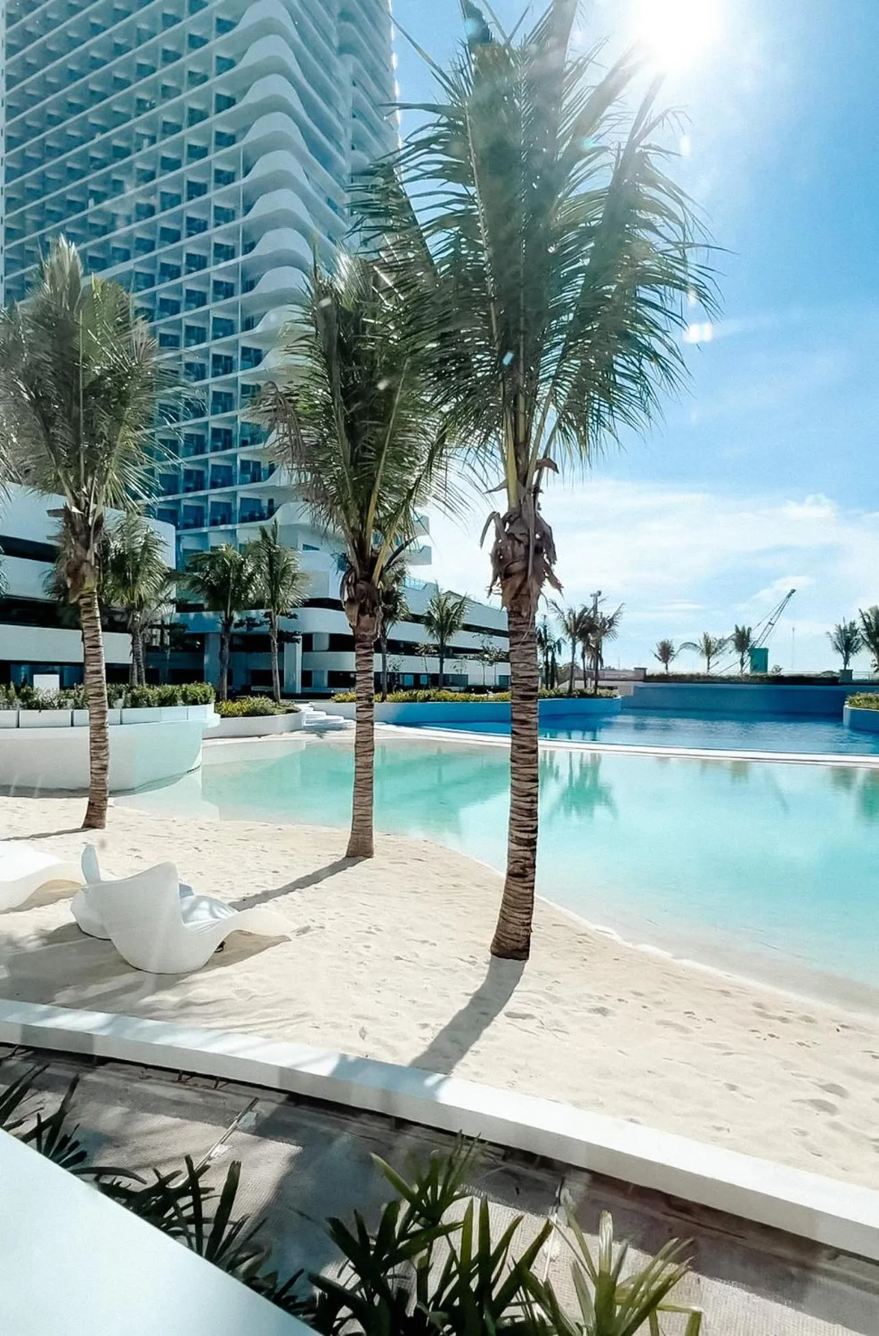 Swimming pool in Serenity Sanctuary at Azure North Residences