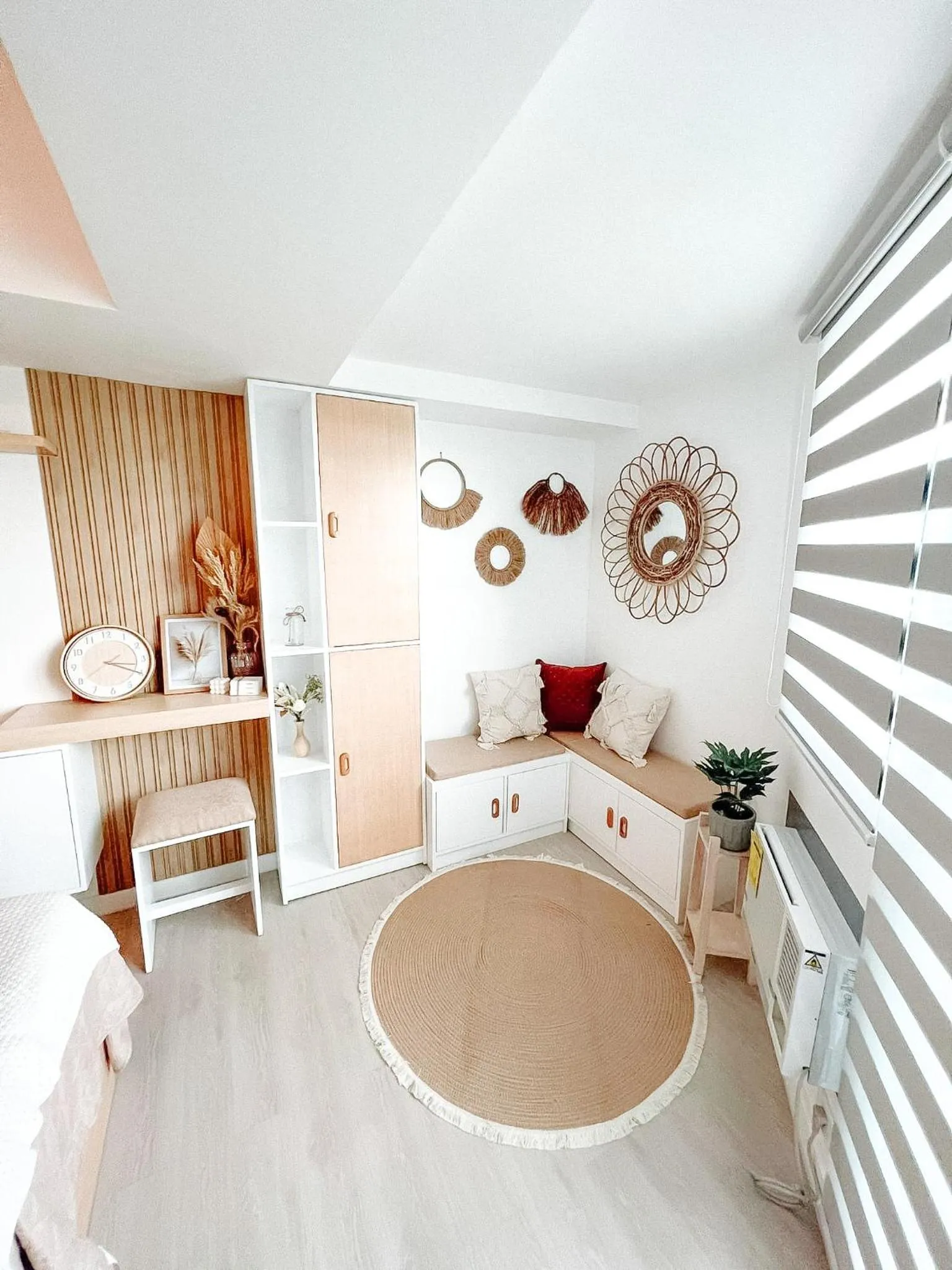 Seating area in Serenity Sanctuary at Azure North Residences