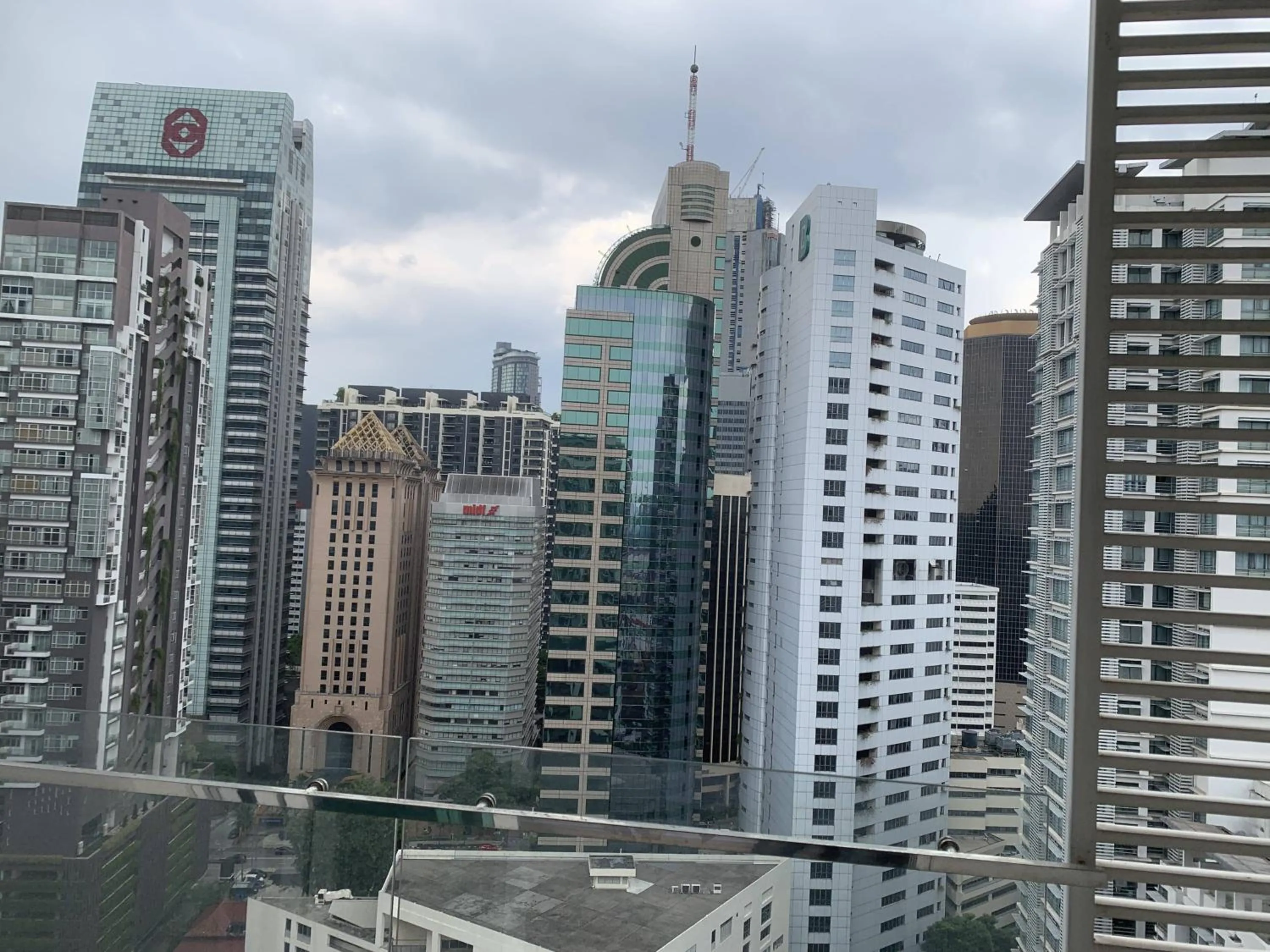 Balcony/Terrace in RS Suites In Bukit Bintang