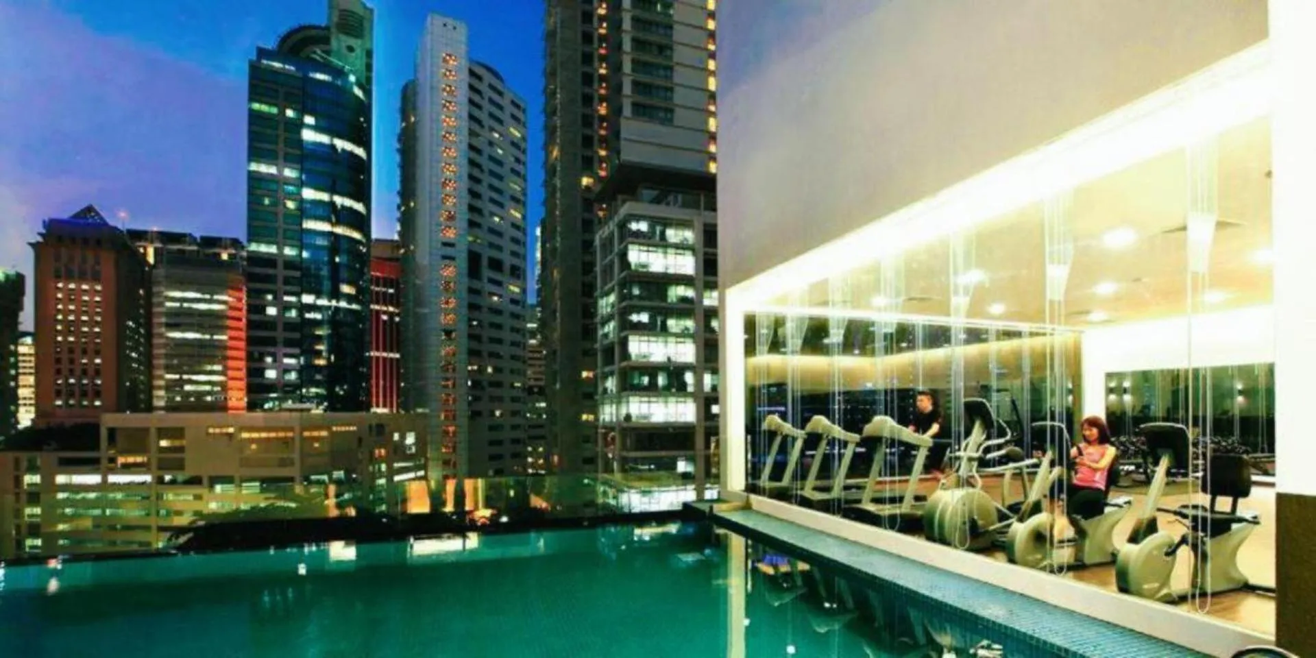 Fitness centre/facilities in RS Suites In Bukit Bintang