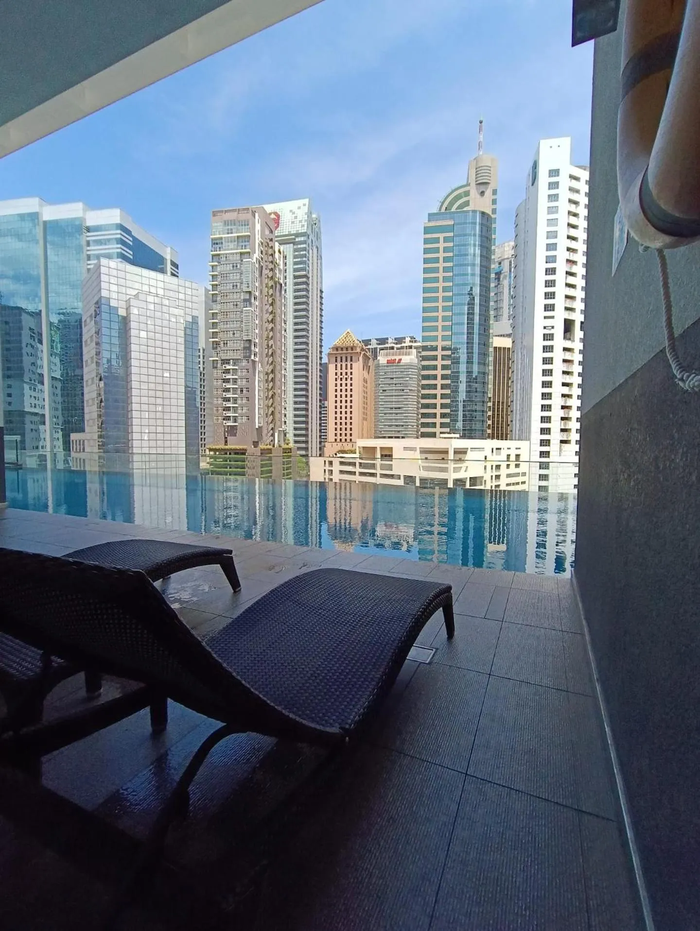 Swimming pool in RS Suites In Bukit Bintang