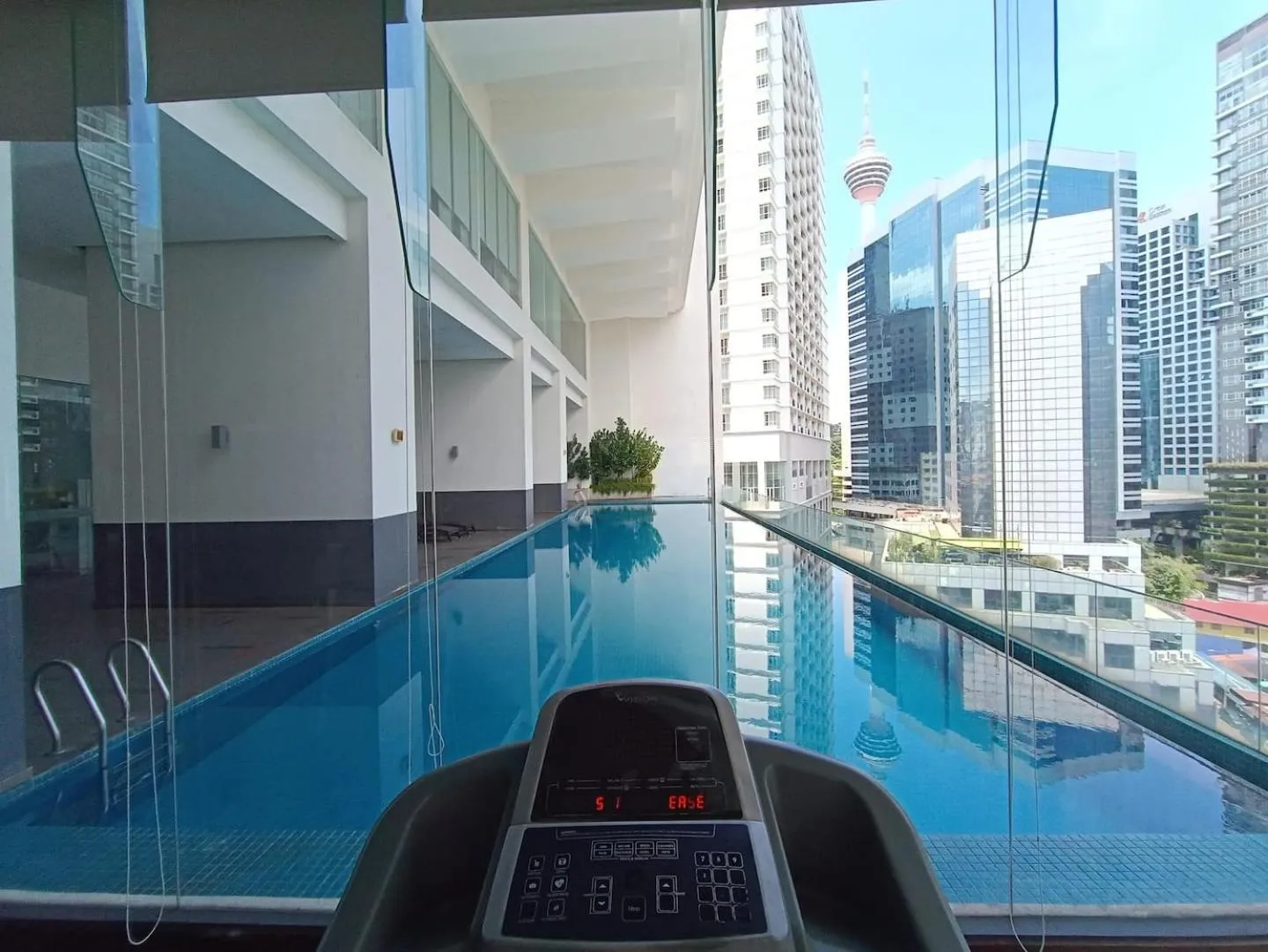 Swimming pool in RS Suites In Bukit Bintang