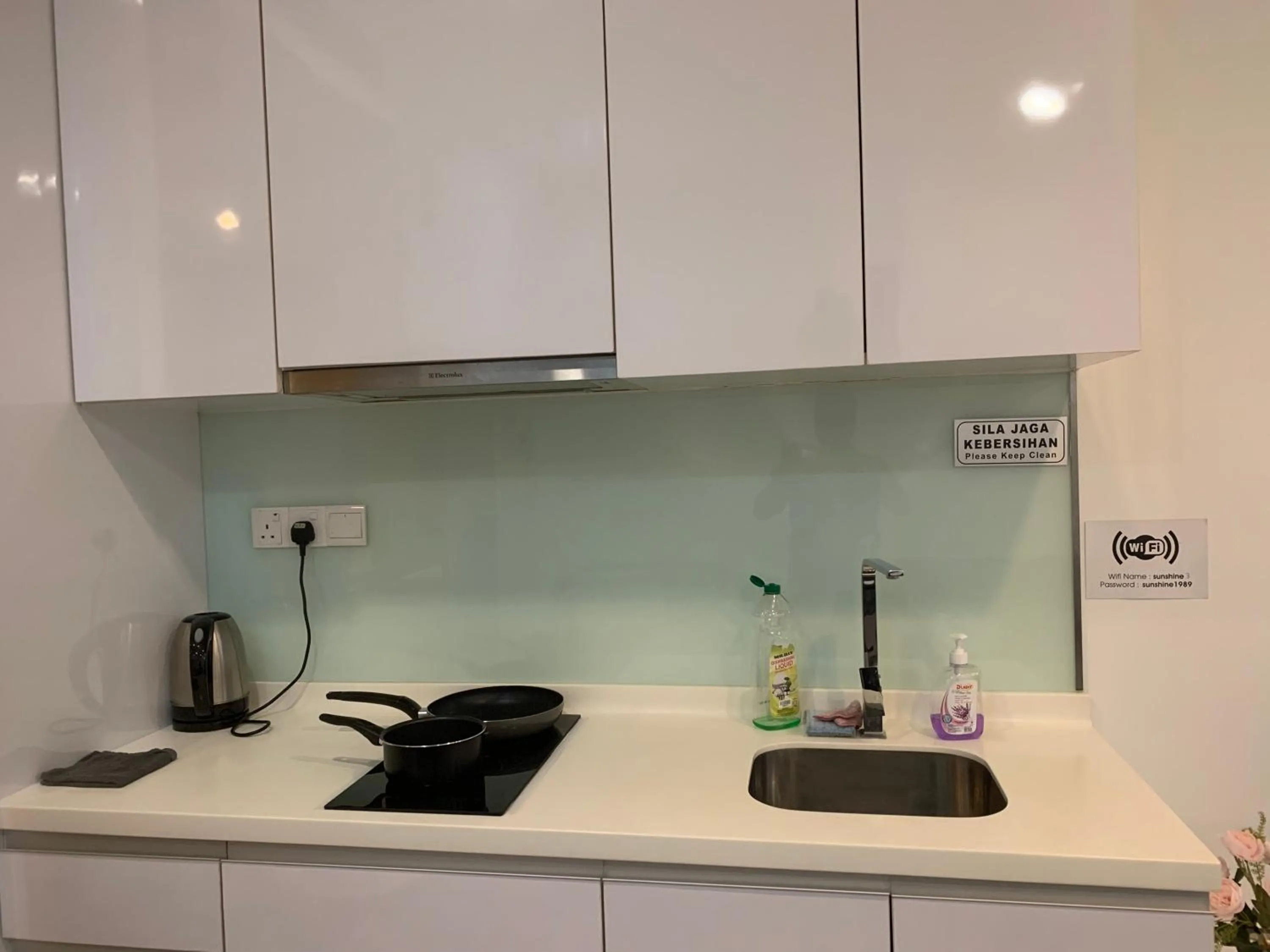 Kitchen or kitchenette in RS Suites In Bukit Bintang