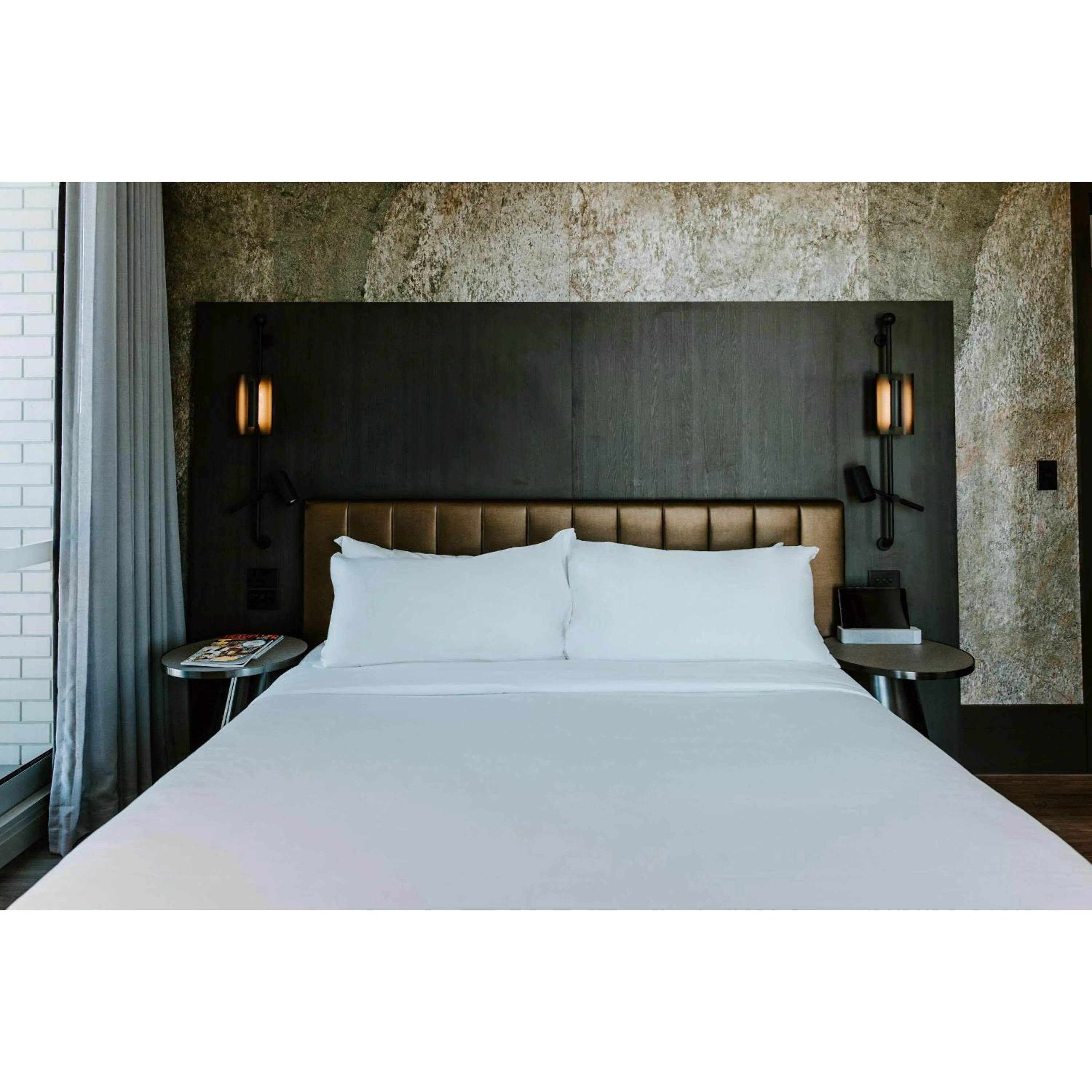 Bed in The Motley Hotel Richmond, Tapestry Collection by Hilton