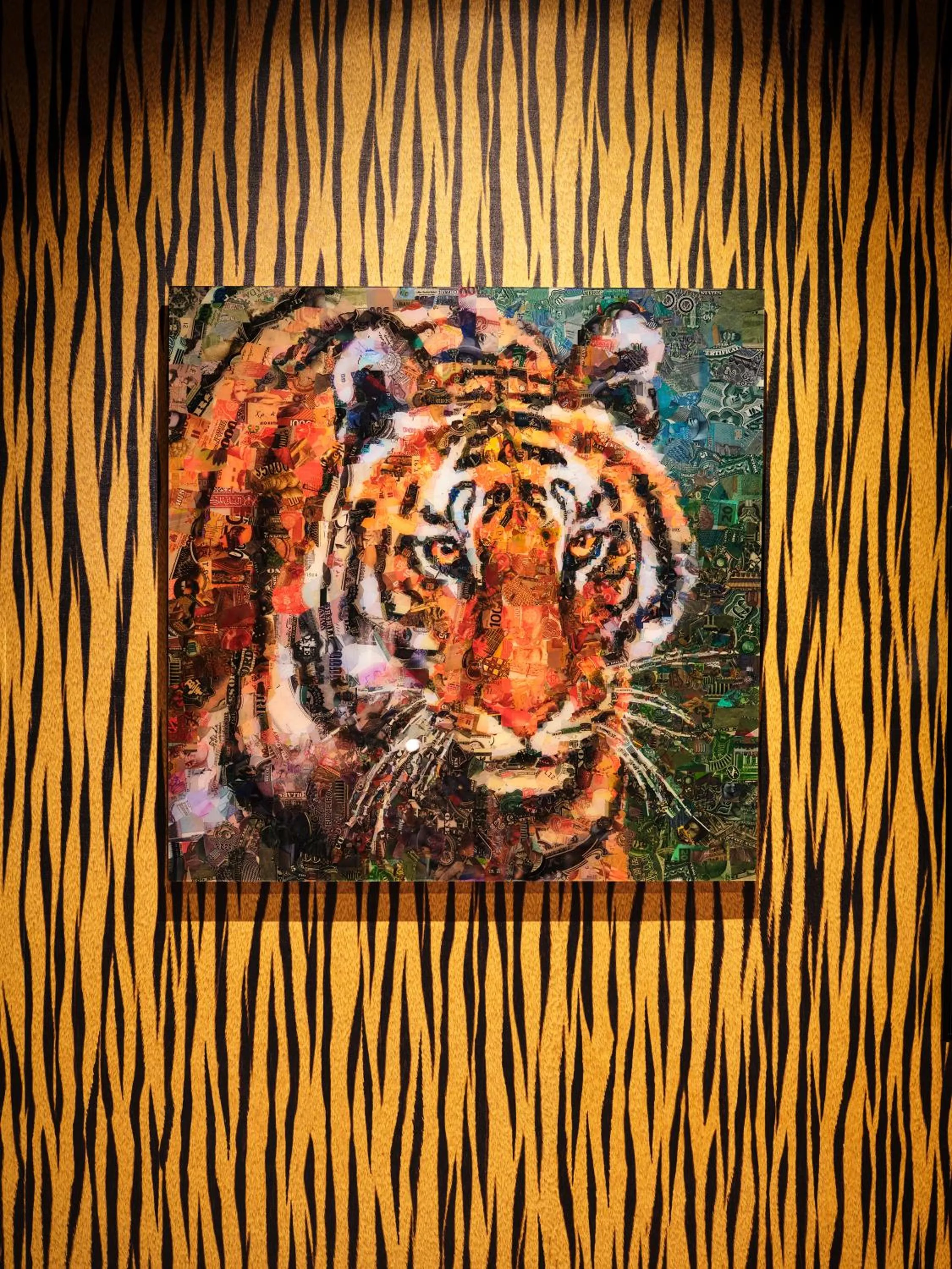 Decorative detail in The Motley Hotel Richmond, Tapestry Collection by Hilton