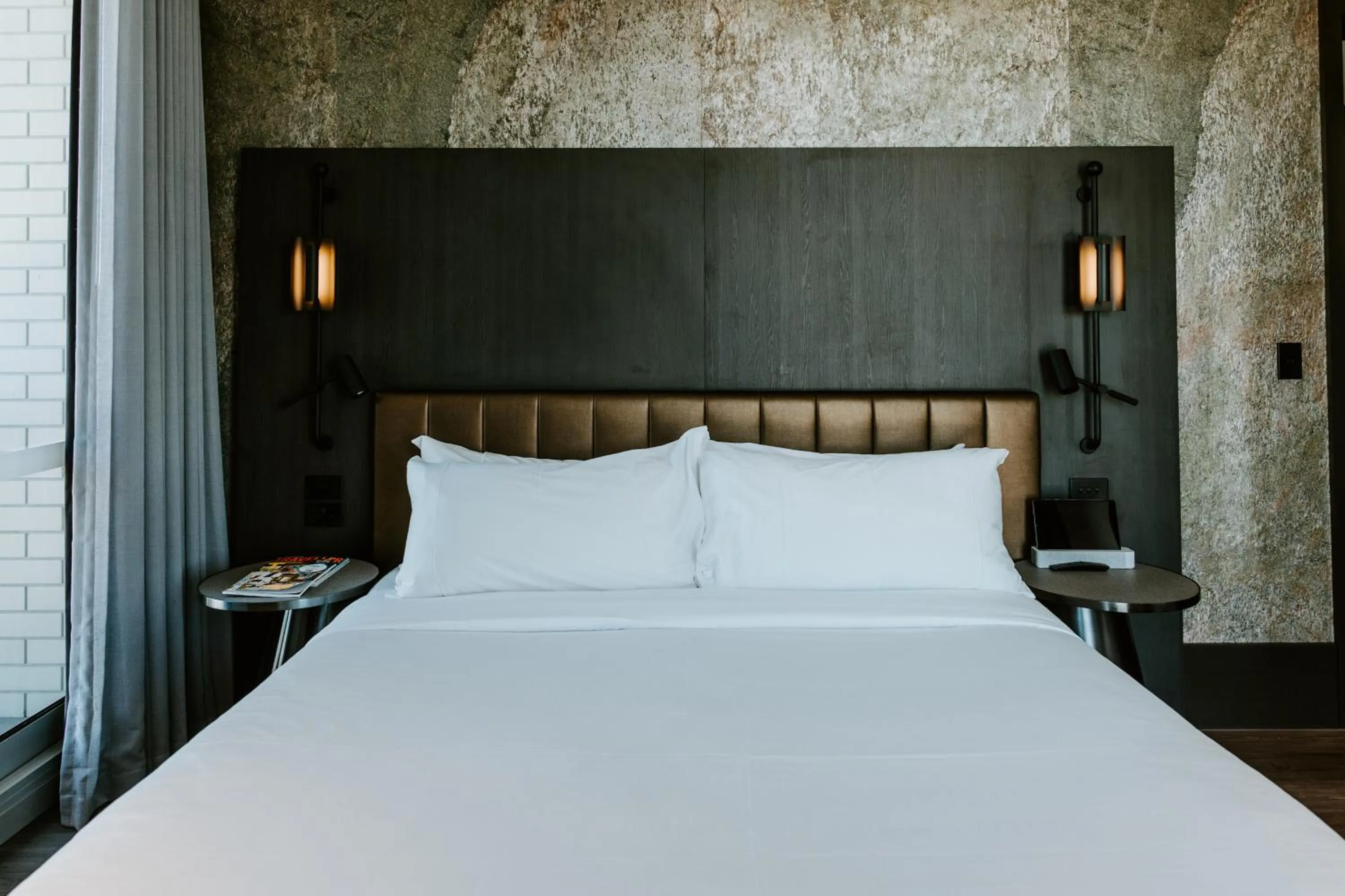 Bed in The Motley Hotel Richmond, Tapestry Collection by Hilton