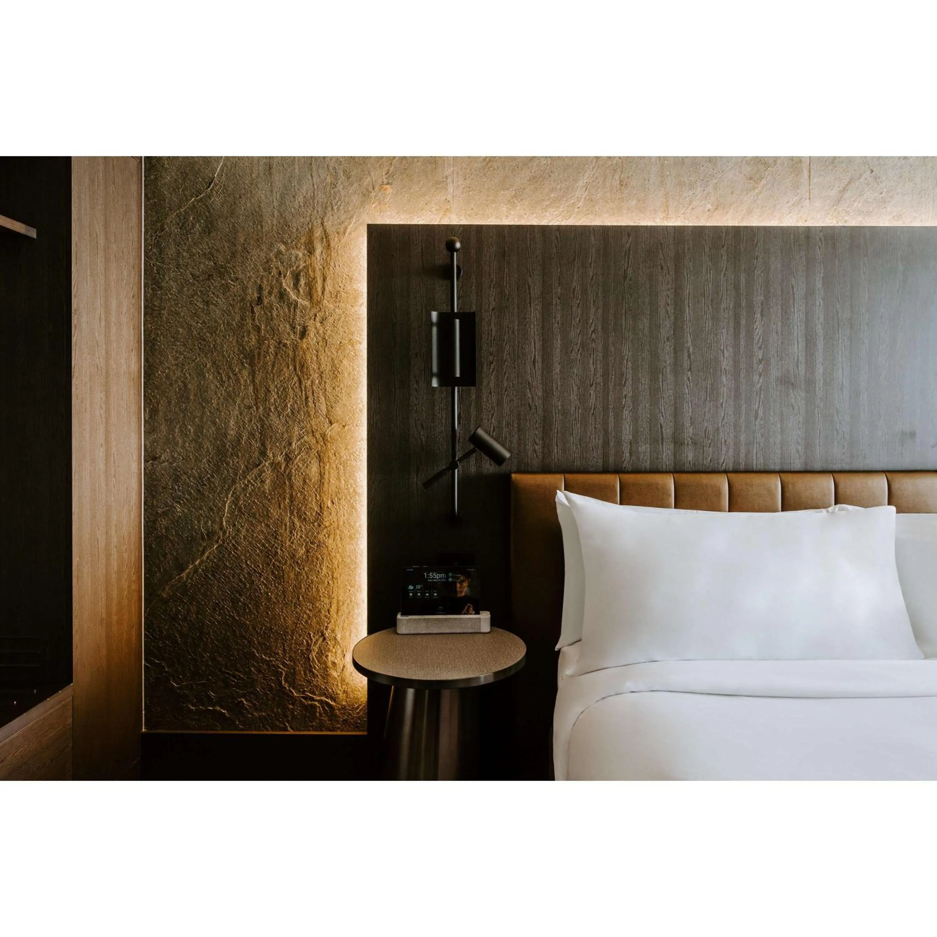 Bed in The Motley Hotel Richmond, Tapestry Collection by Hilton