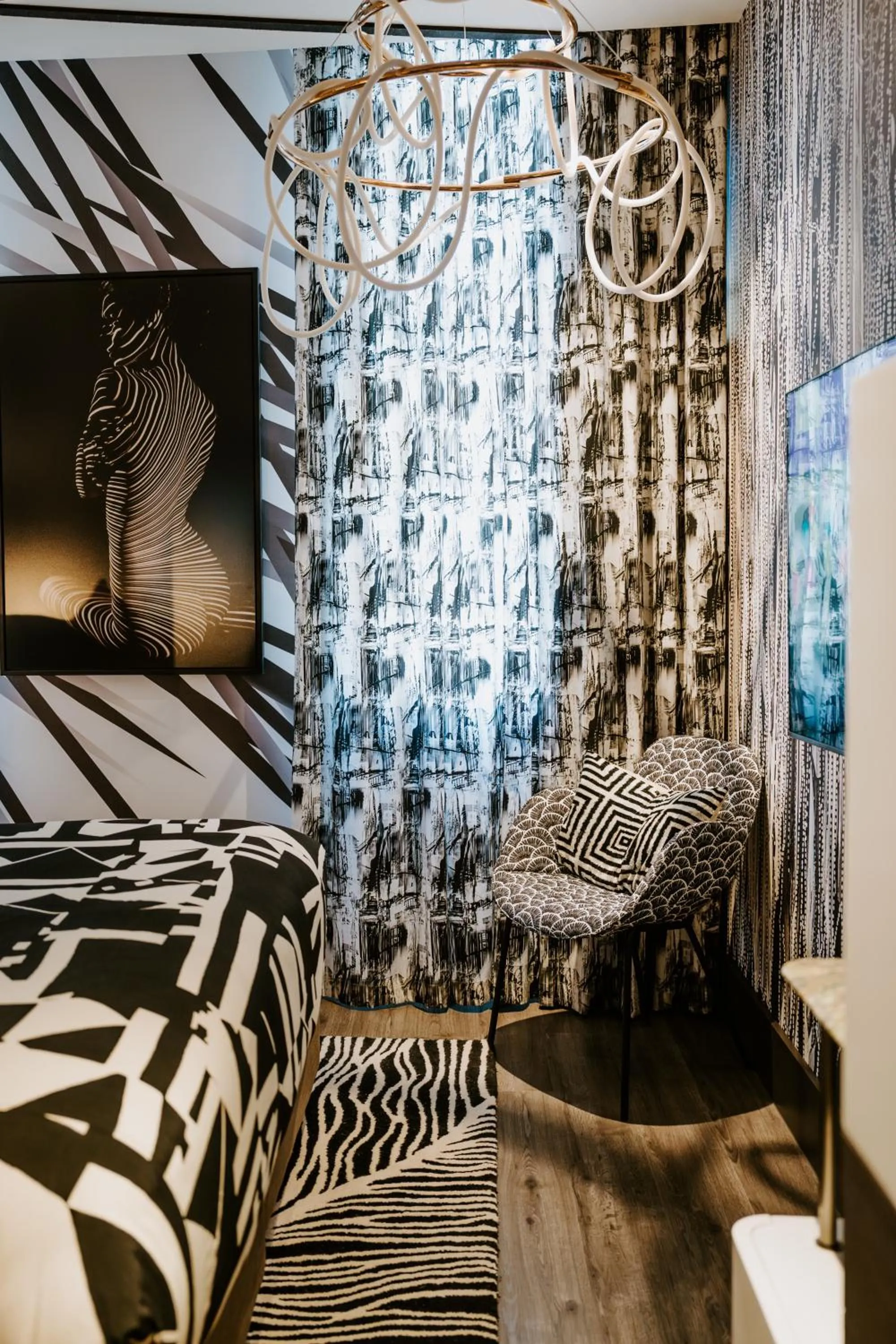 Bed in The Motley Hotel Richmond, Tapestry Collection by Hilton