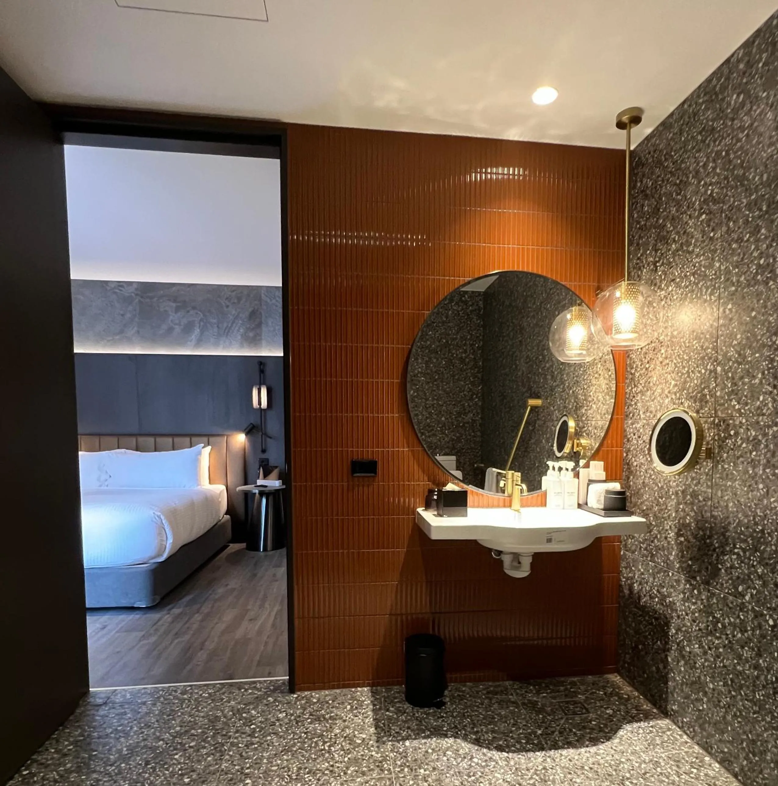 Bed in The Motley Hotel Richmond, Tapestry Collection by Hilton