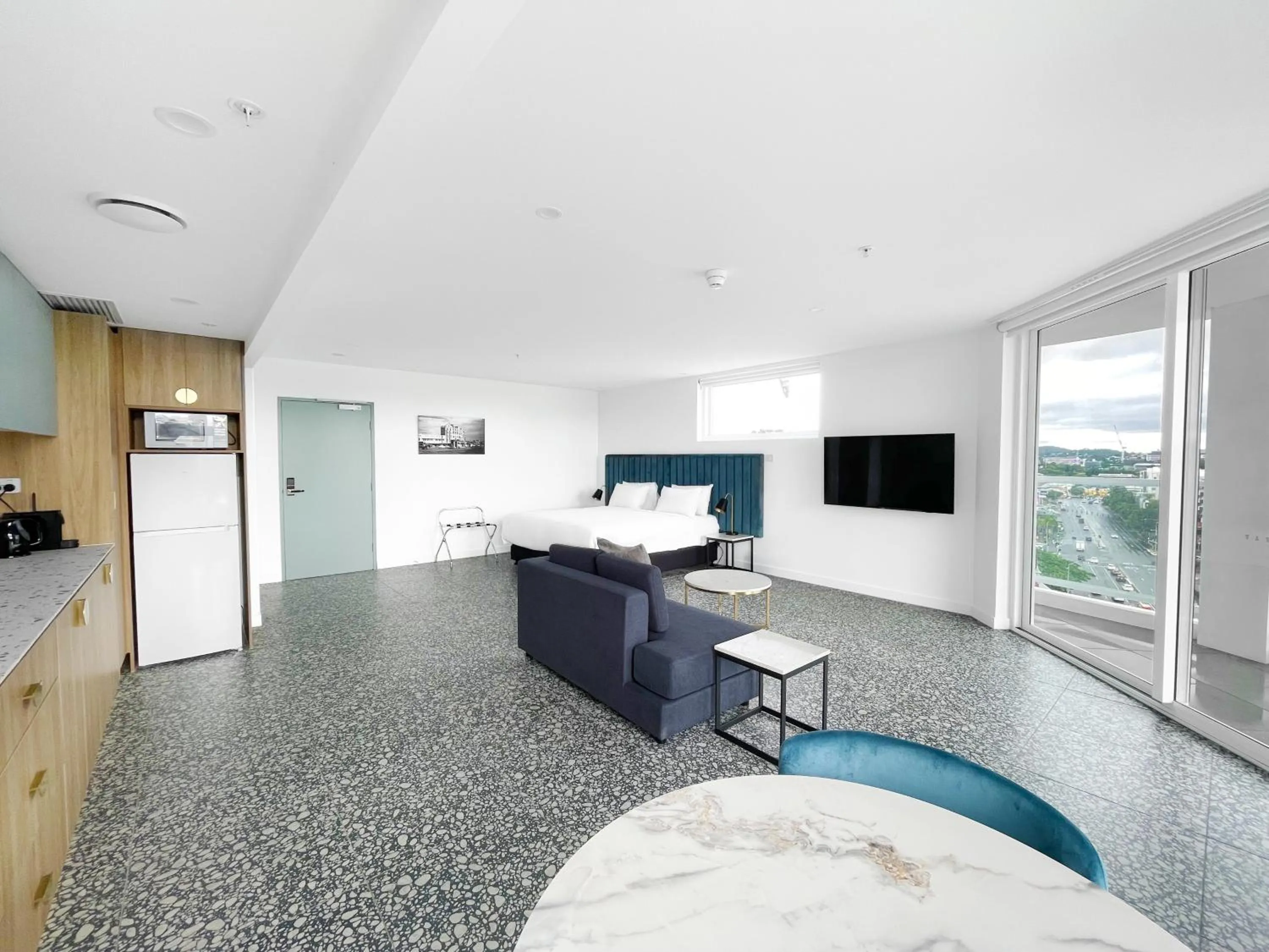 Bed in Swiss-Belhotel Woolloongabba, Brisbane