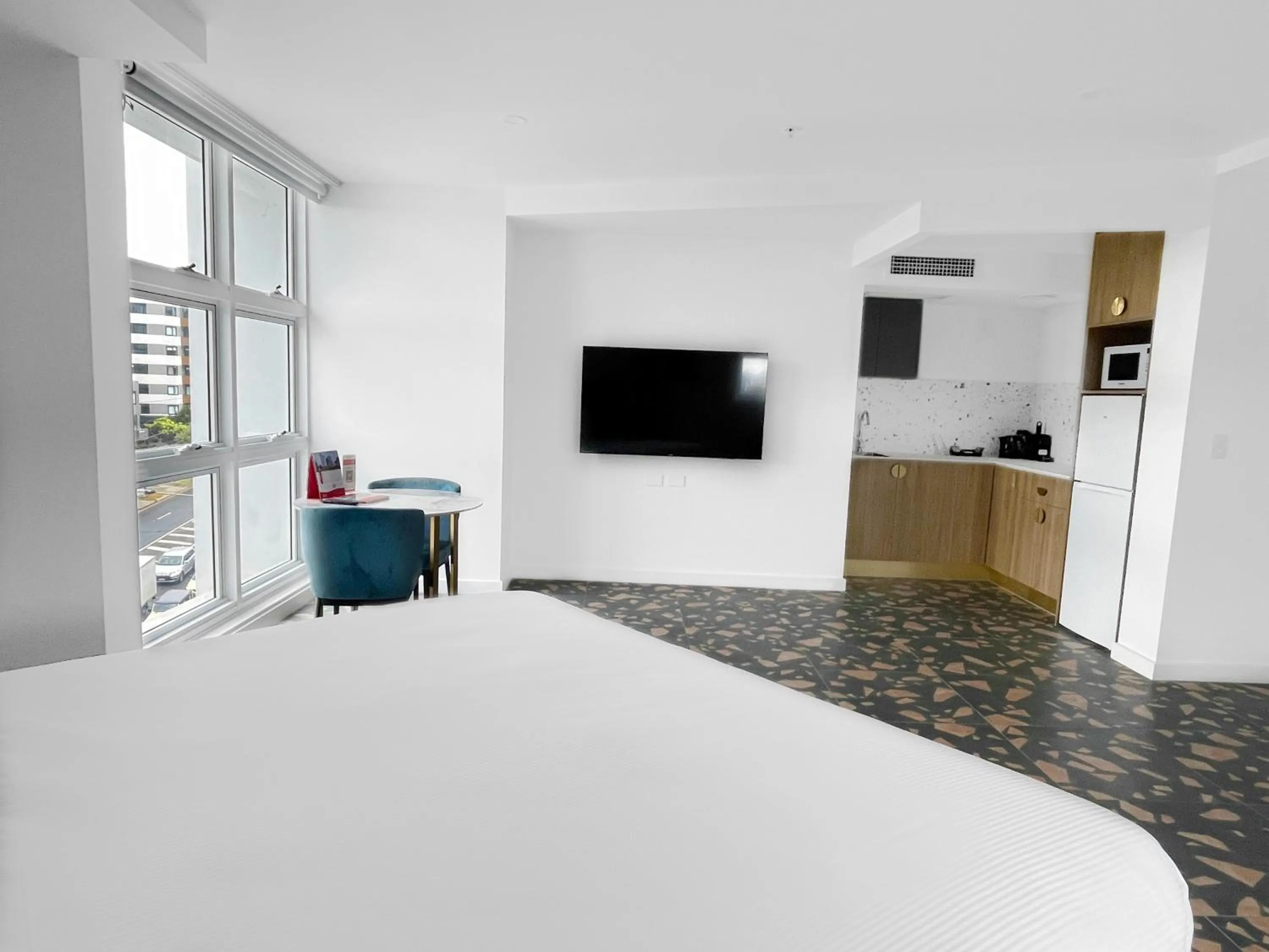 Bed in Swiss-Belhotel Woolloongabba, Brisbane