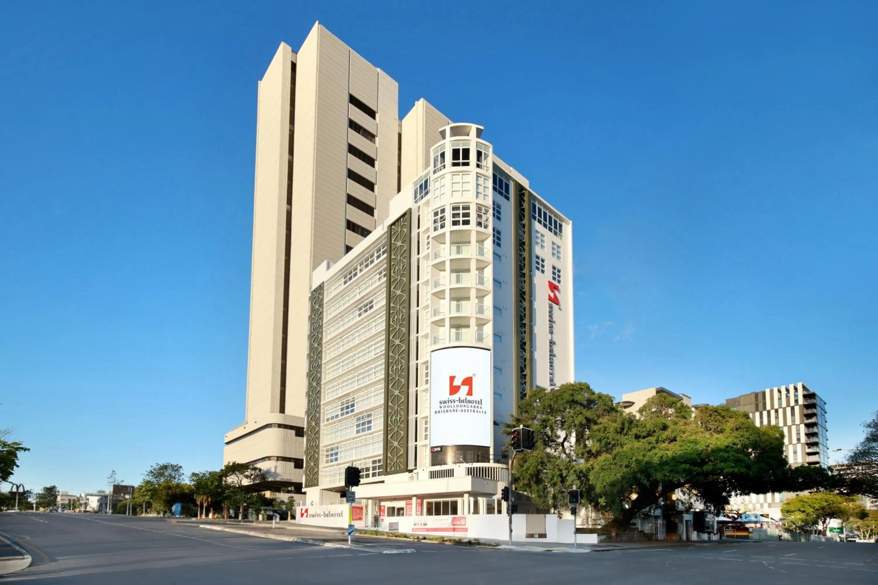 Property building in Swiss-Belhotel Woolloongabba, Brisbane