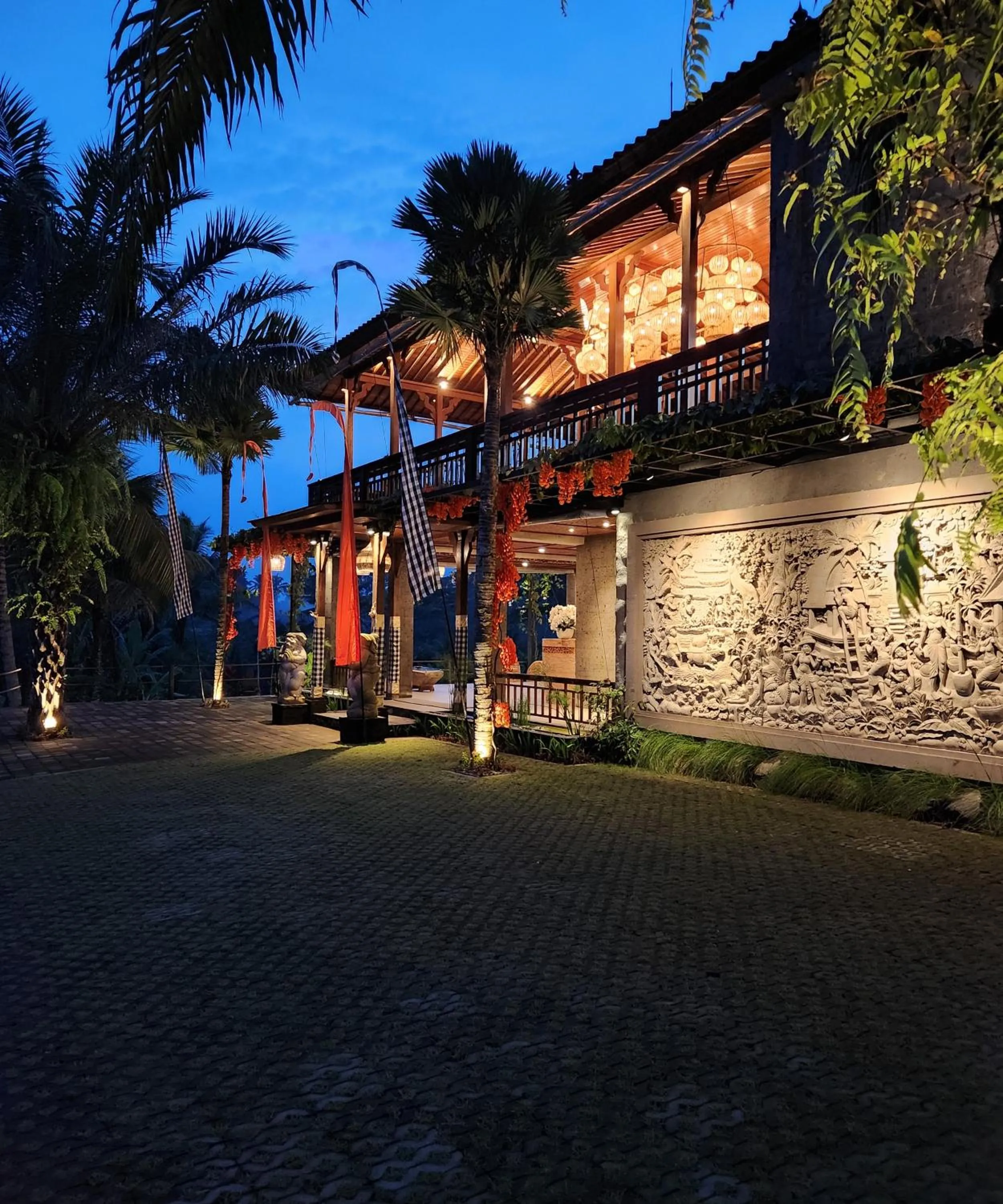 Property building in Pinggala Villa Ubud