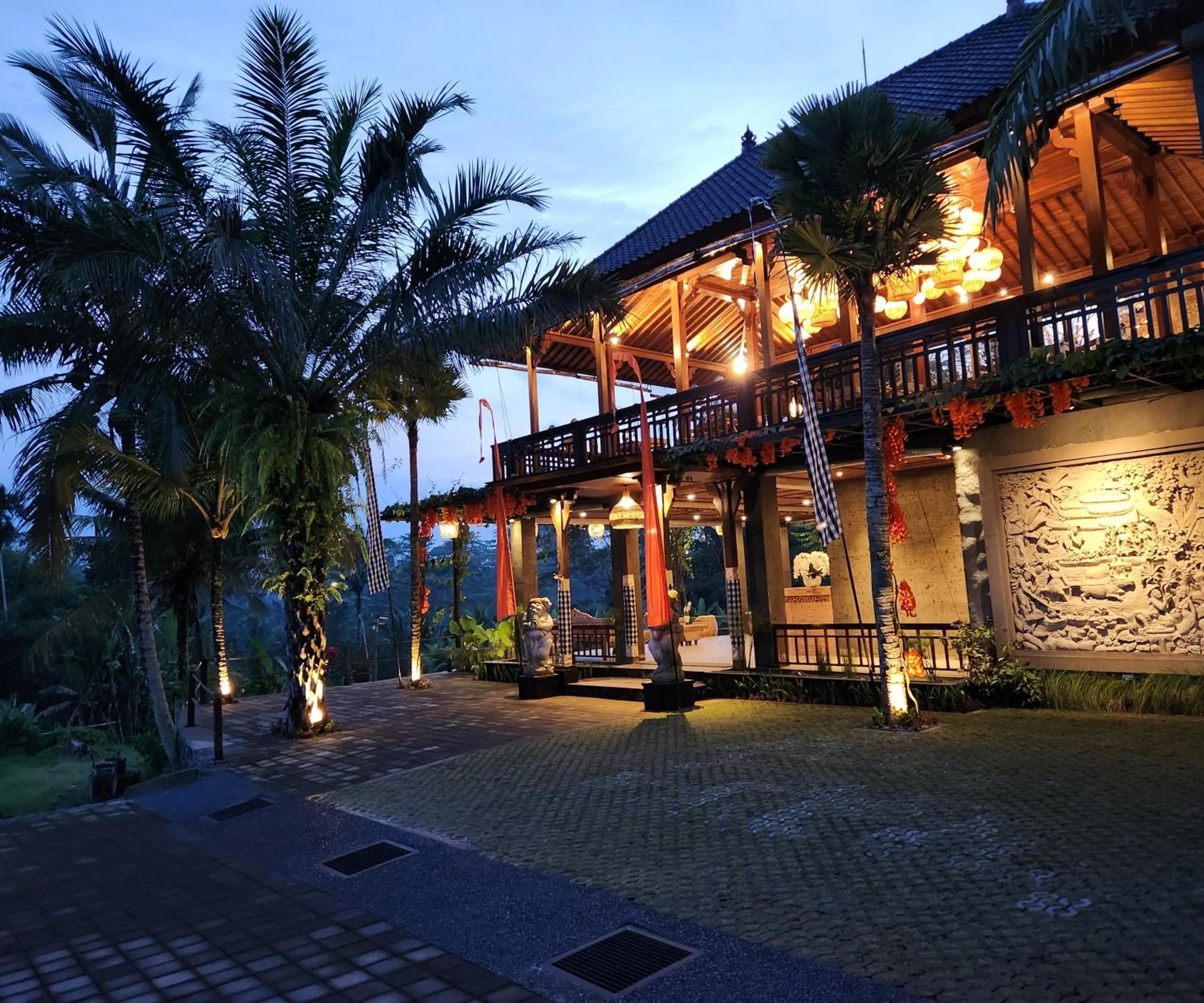 Property building in Pinggala Villa Ubud