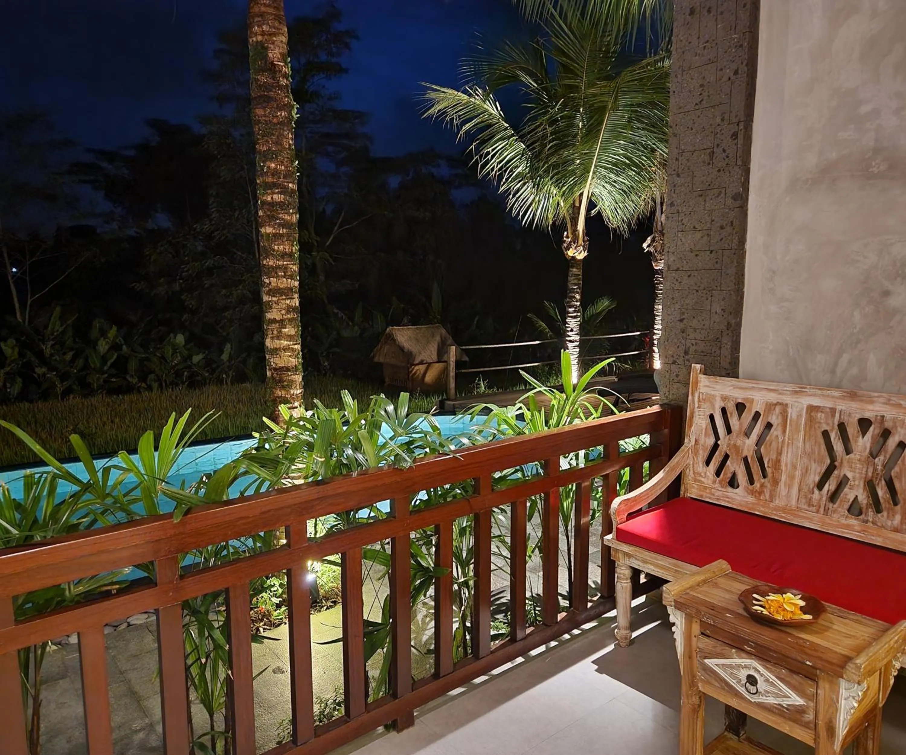 Natural landscape in Pinggala Villa Ubud