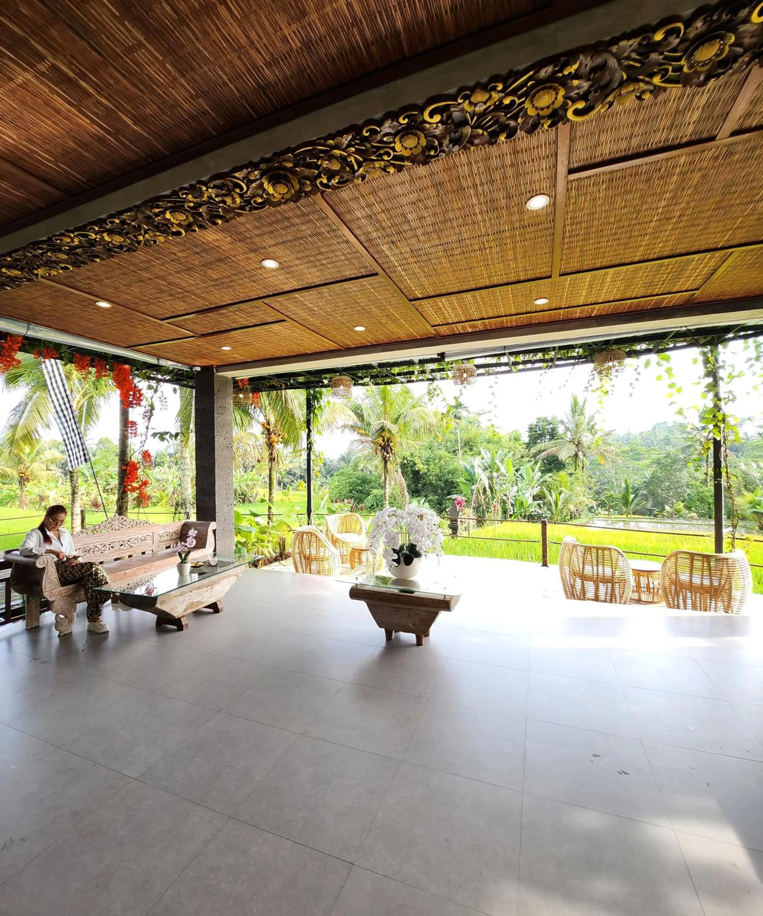 Natural landscape in Pinggala Villa Ubud