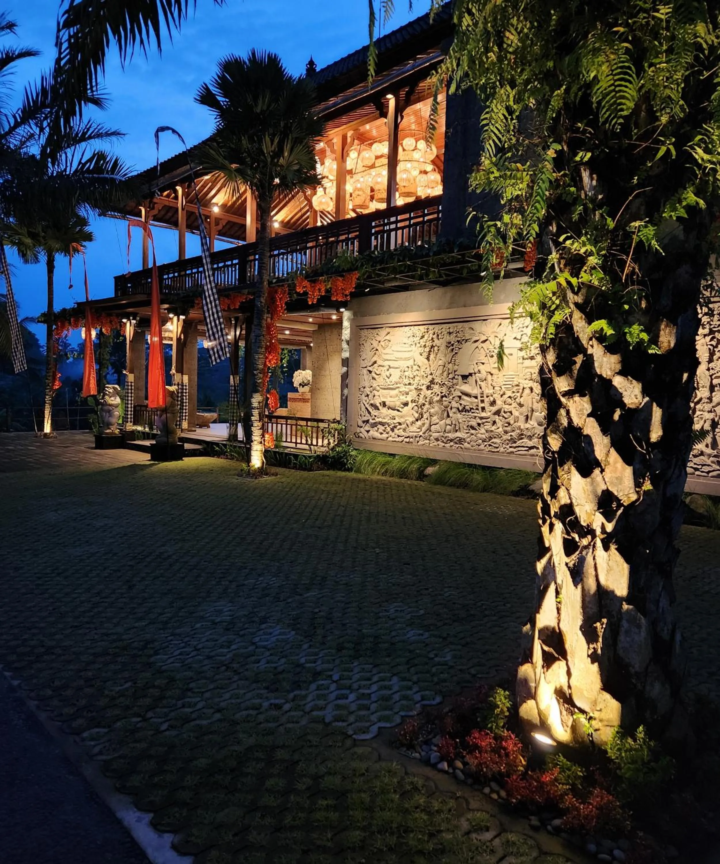 Property building in Pinggala Villa Ubud