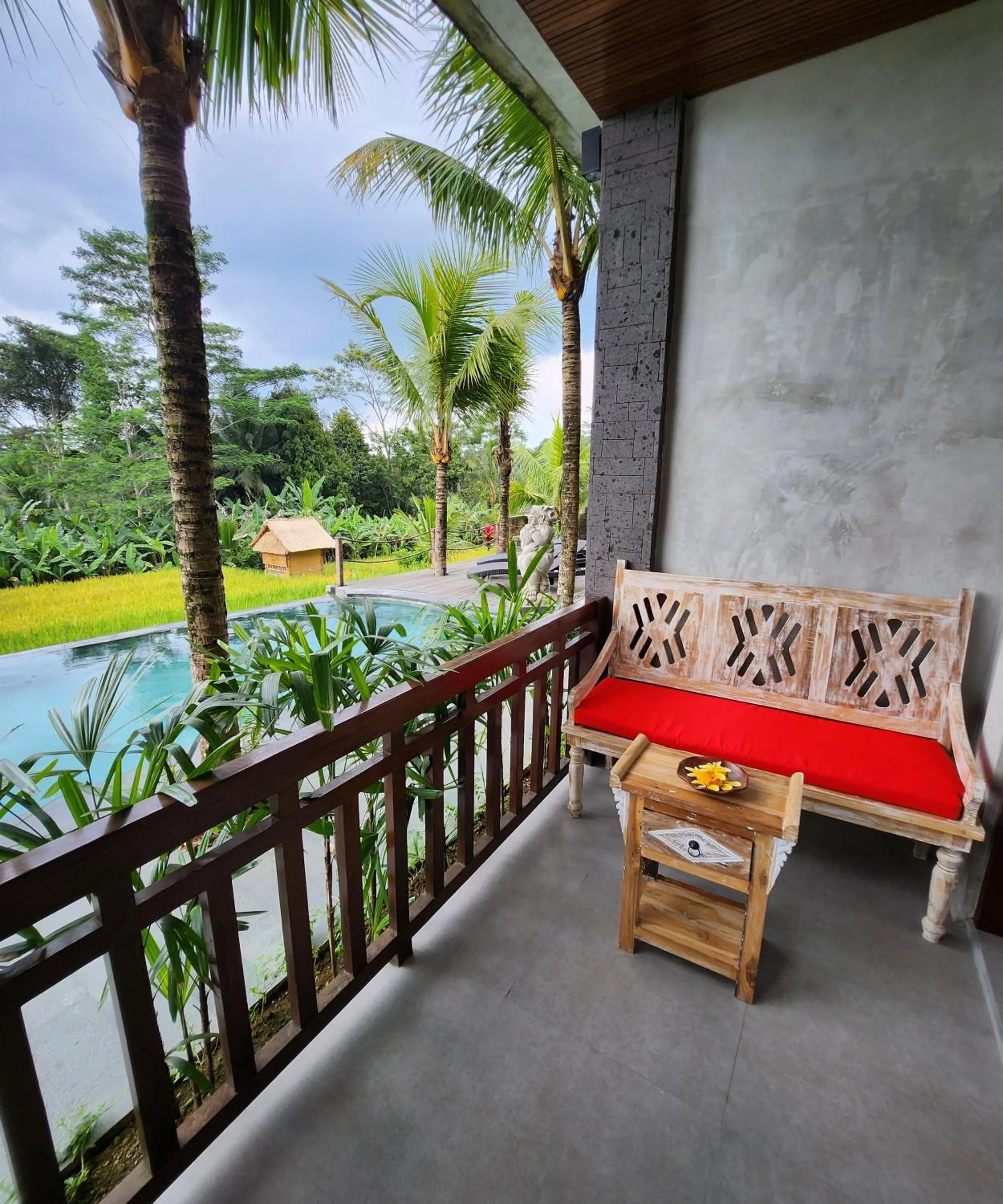 Patio in Pinggala Villa Ubud