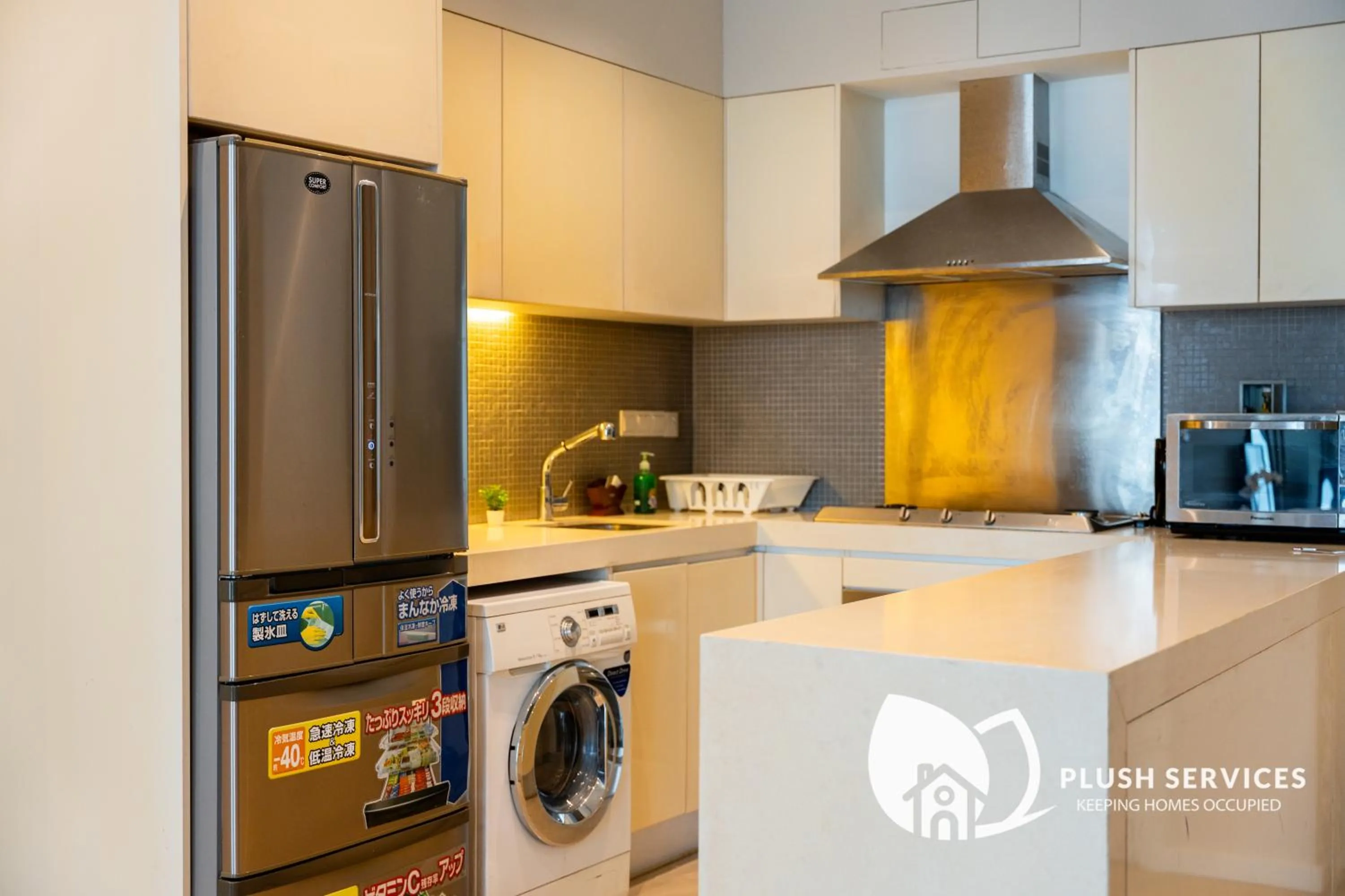 stove in Fairlane Residences by Plush