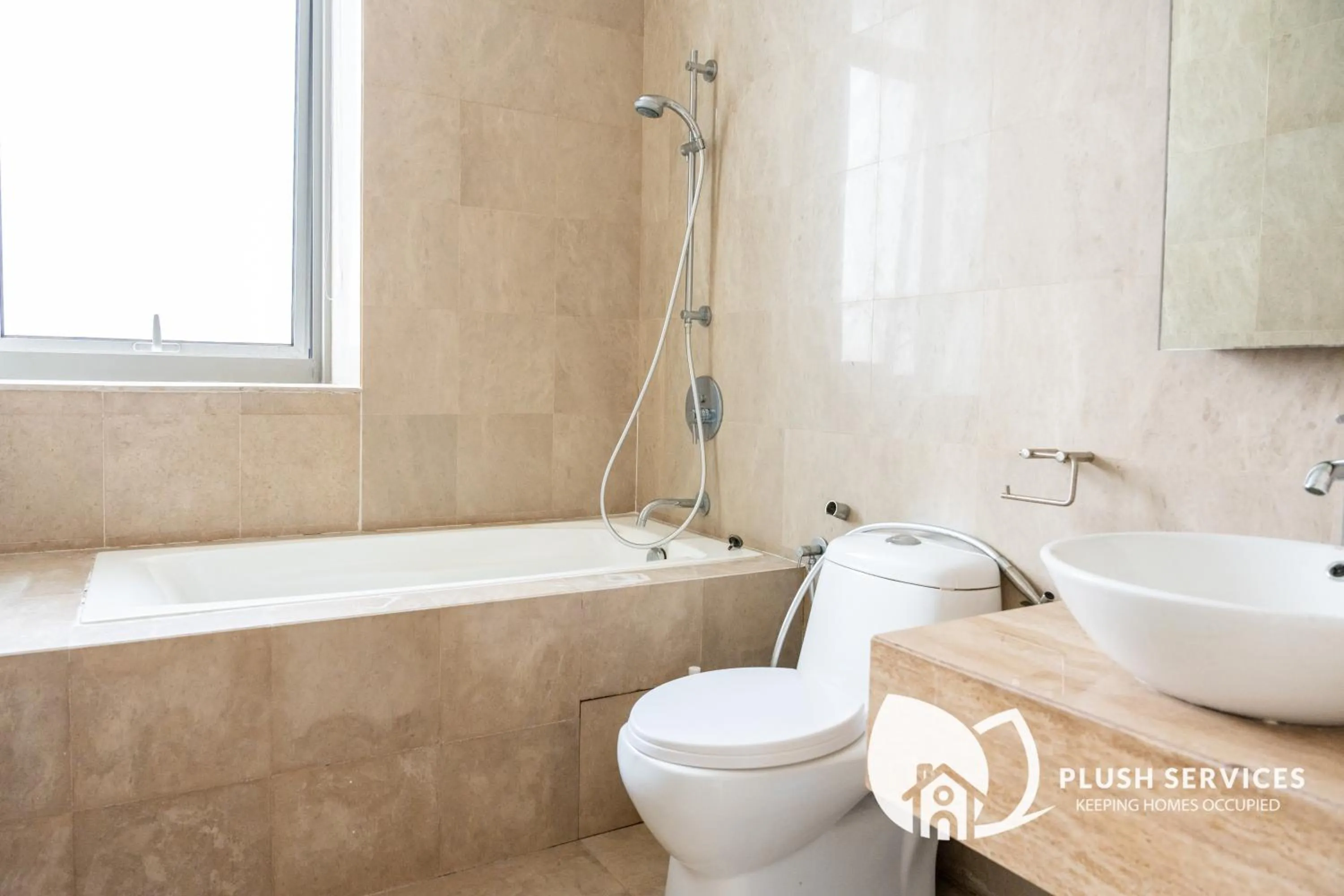 Bath in Fairlane Residences by Plush