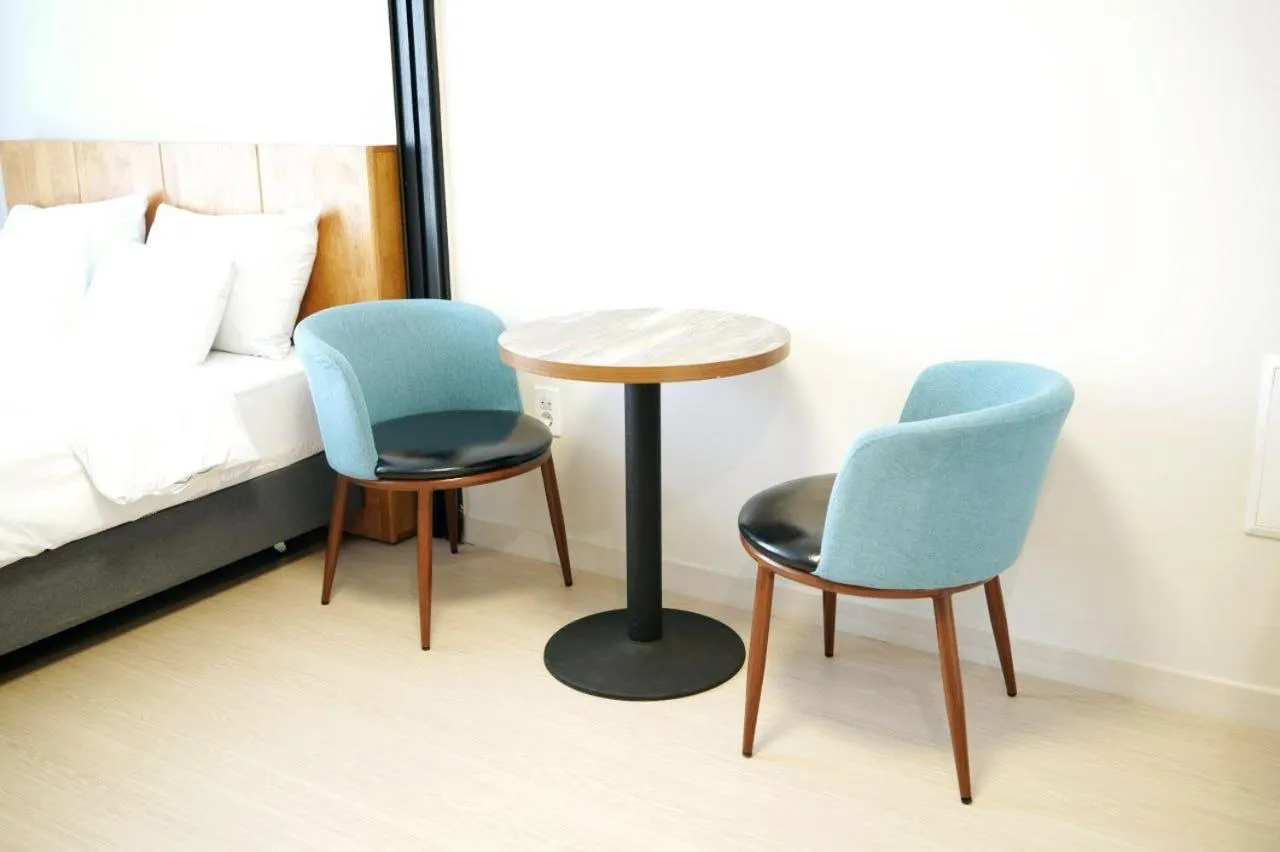 Bed in Wellstay hotel Incheon