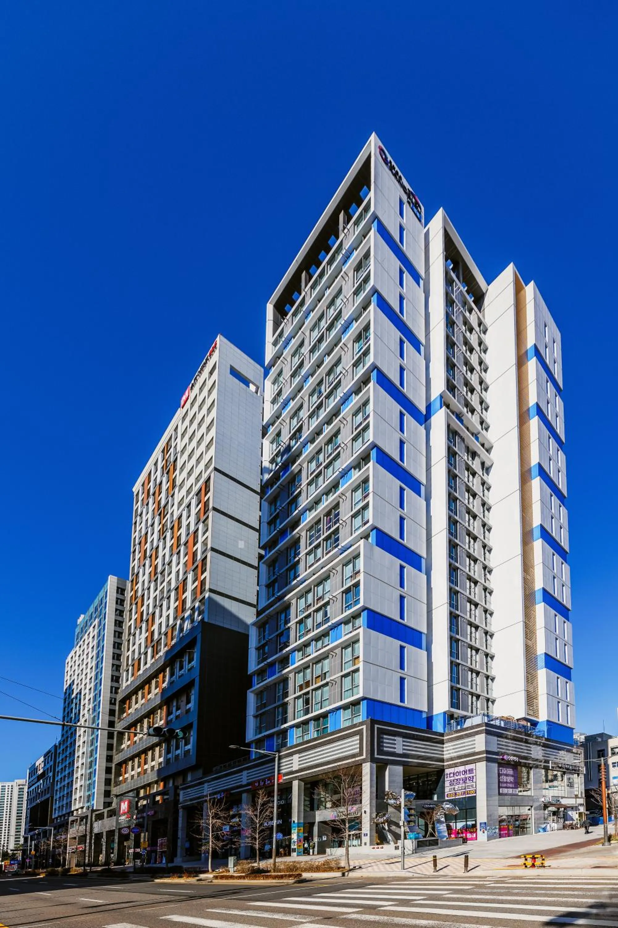 Property building in Wellstay hotel Incheon