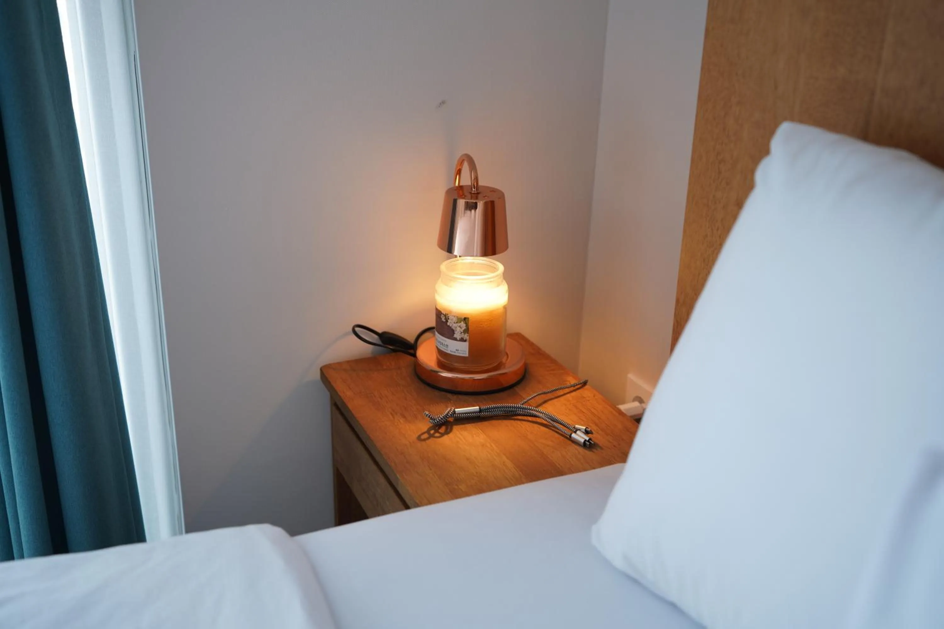 Bed in Wellstay hotel Incheon