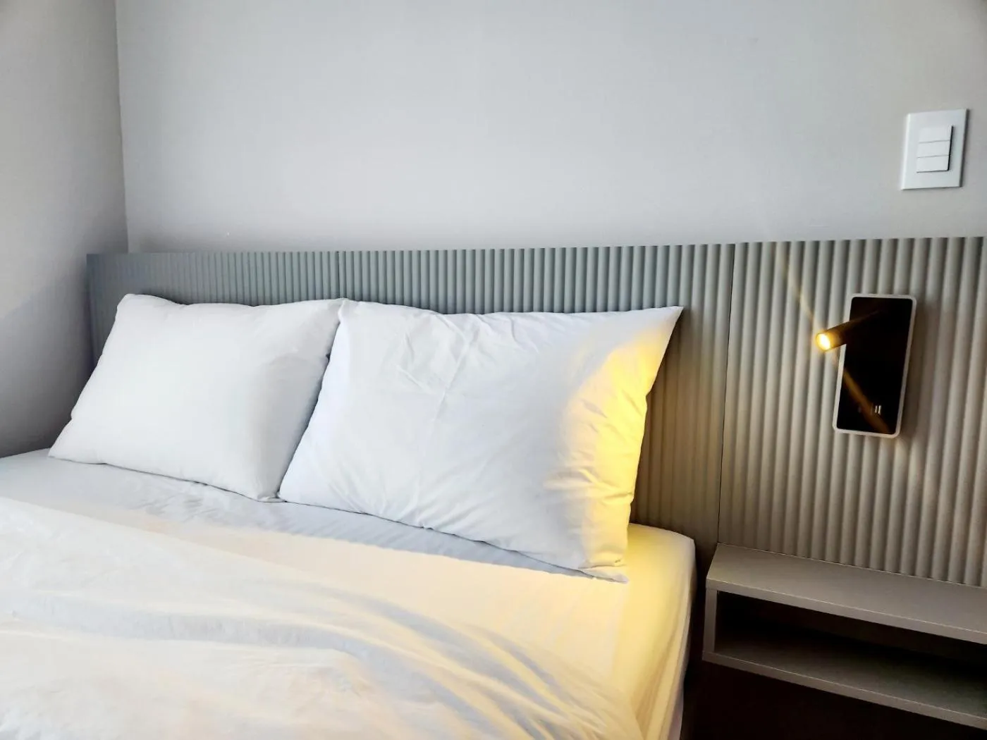 Bed in Wellstay hotel Incheon