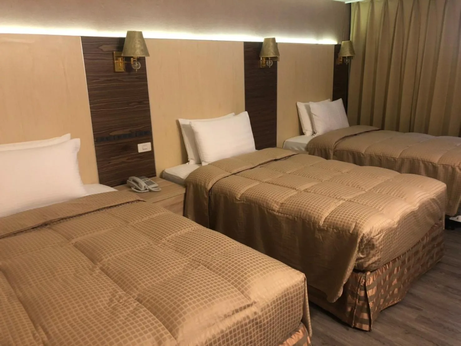 Bed in Unite Hotel