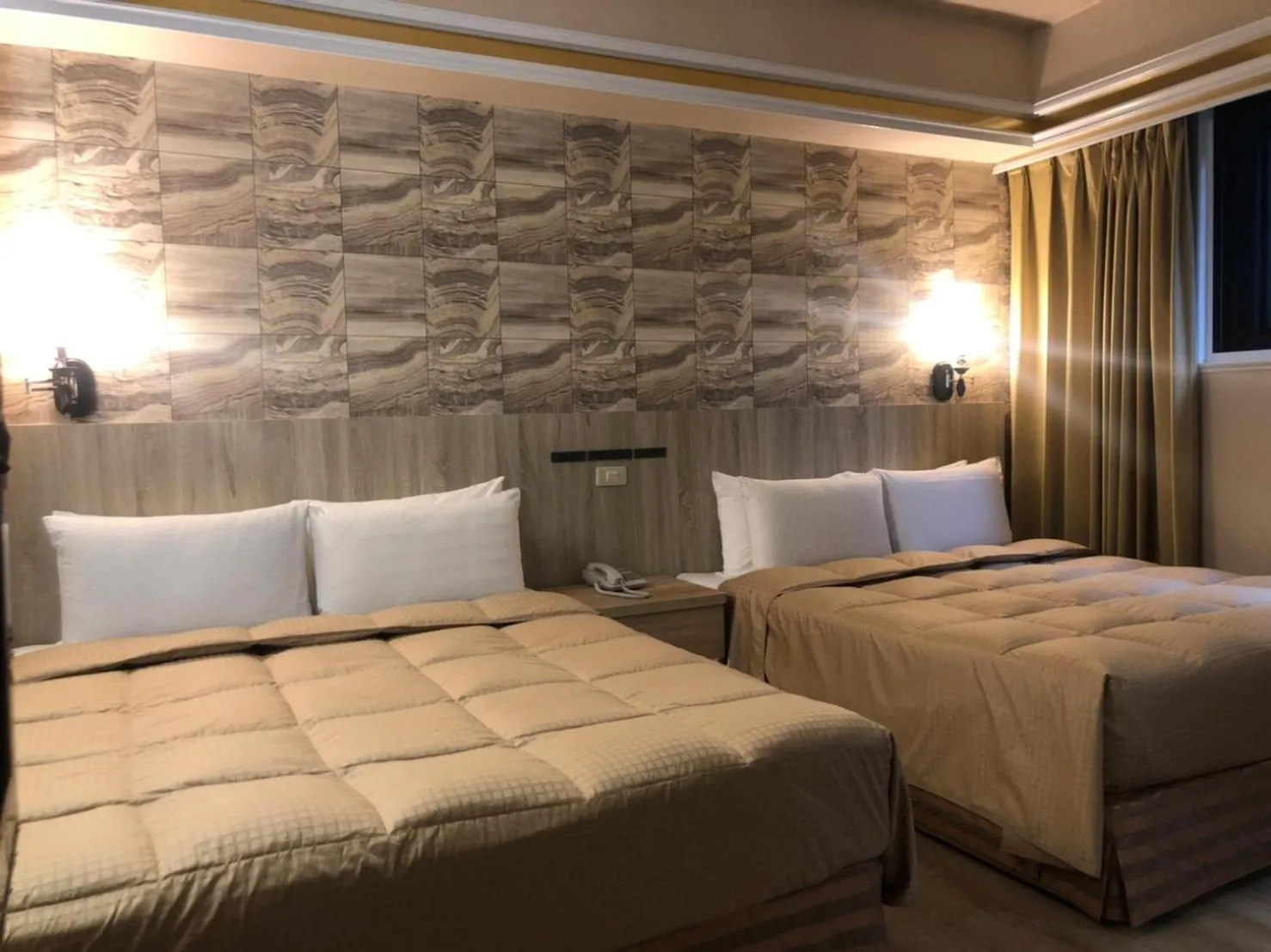 Bed in Unite Hotel