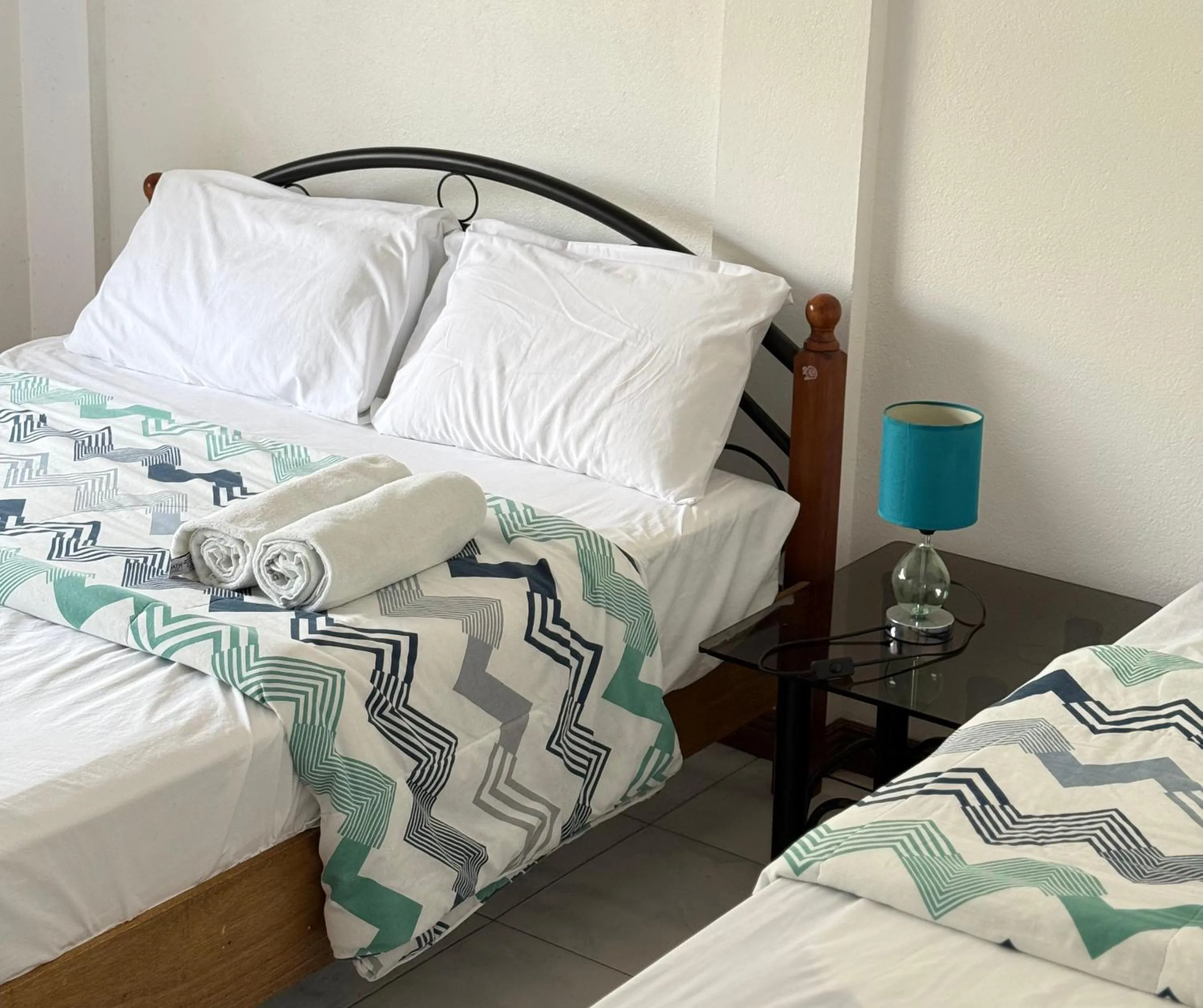 Bed in Lalaguna Beach Club & Dive Centre