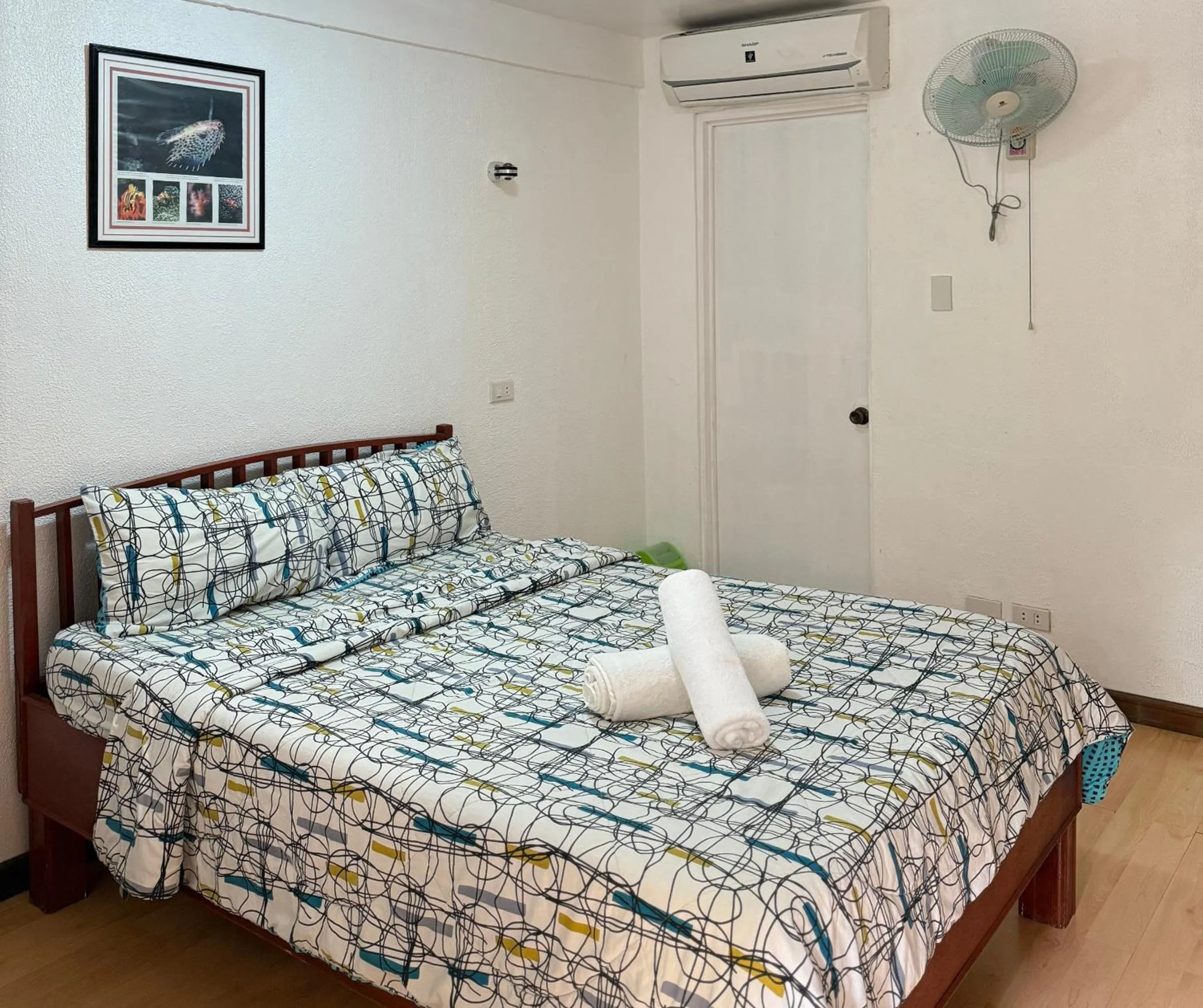 Bed in Lalaguna Beach Club & Dive Centre