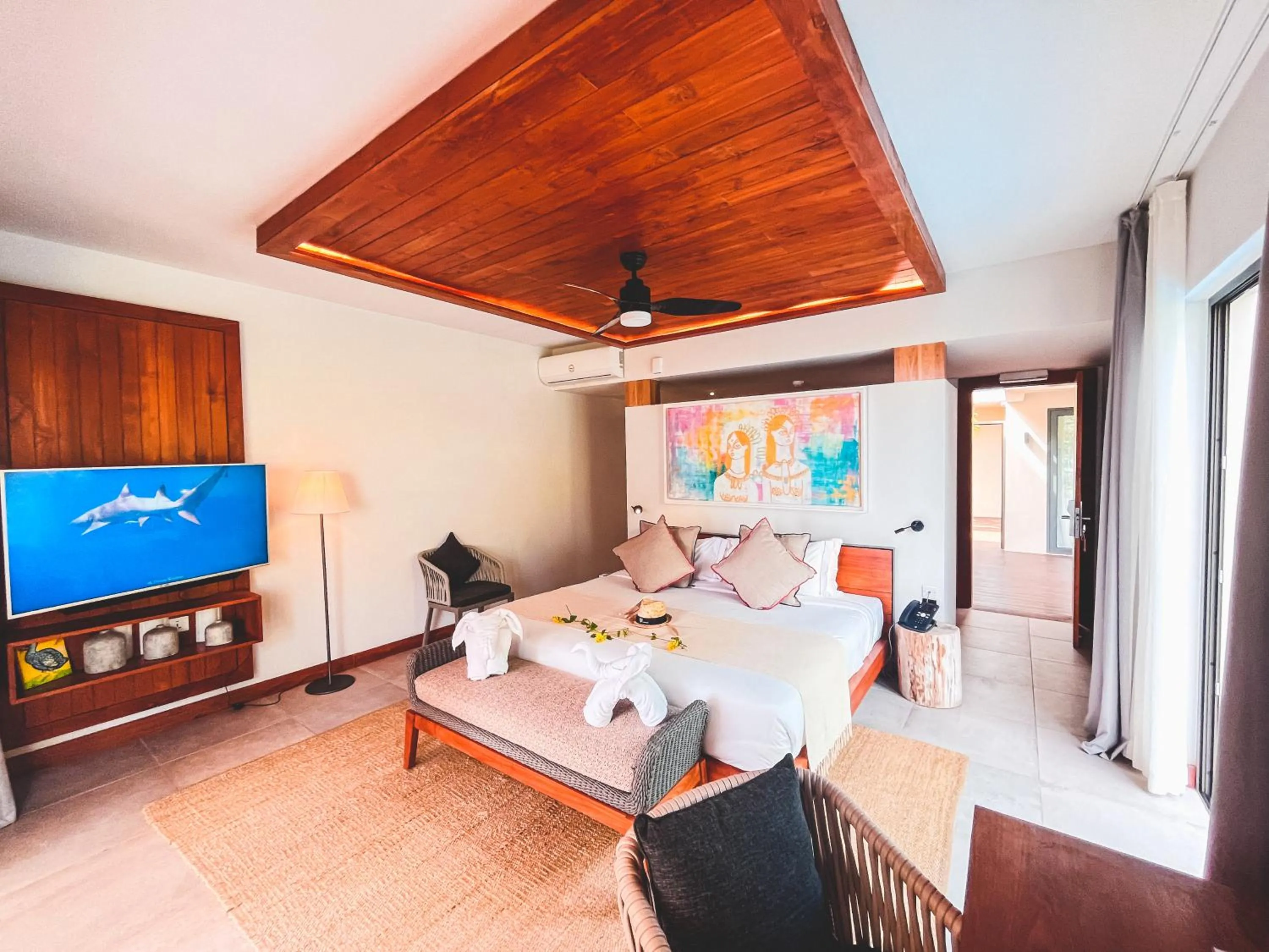 Bedroom in Wonders Beach Boutique Hotel