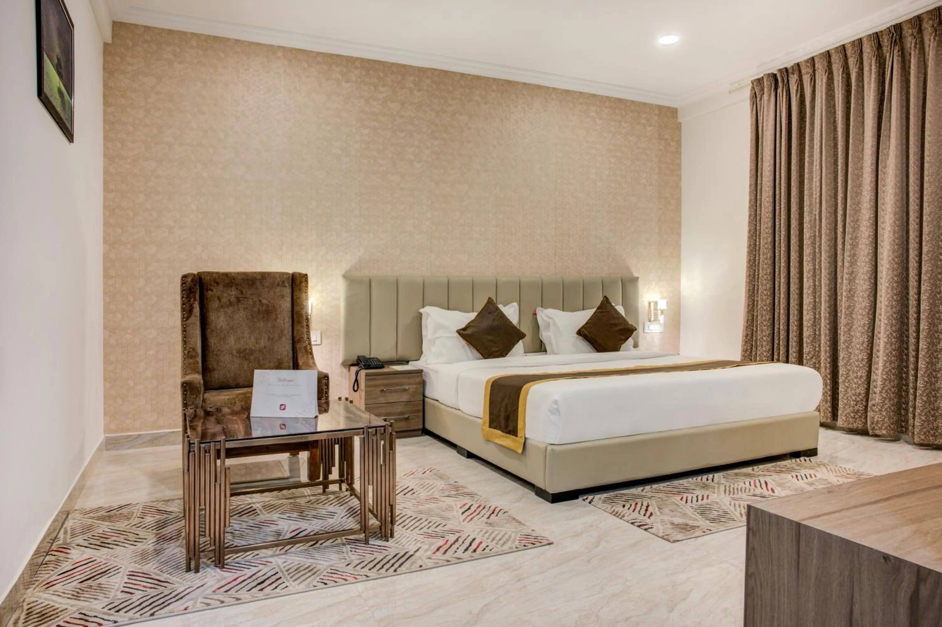 Bedroom, Bed in Hotel Sterling Inn Bangalore International Airport