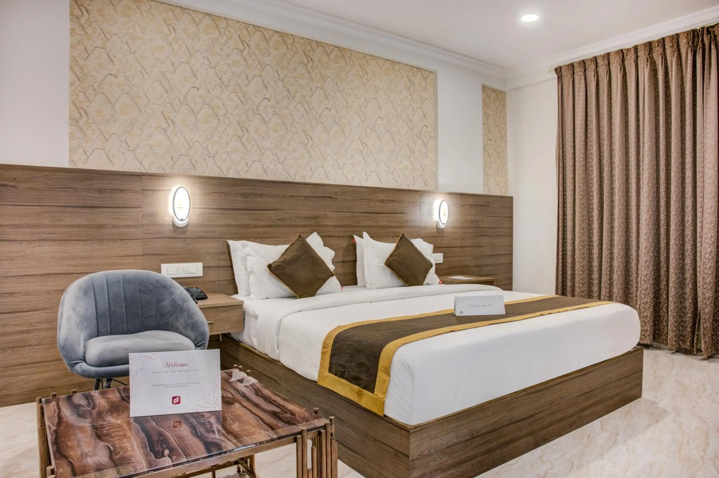 Bedroom, Bed in Hotel Sterling Inn Bangalore International Airport