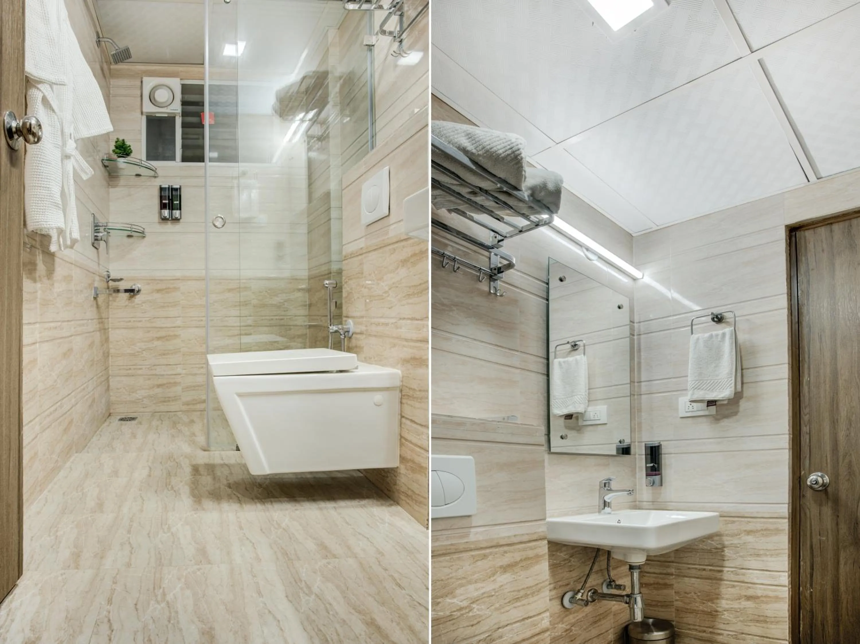 Toilet in Hotel Sterling Inn Bangalore International Airport