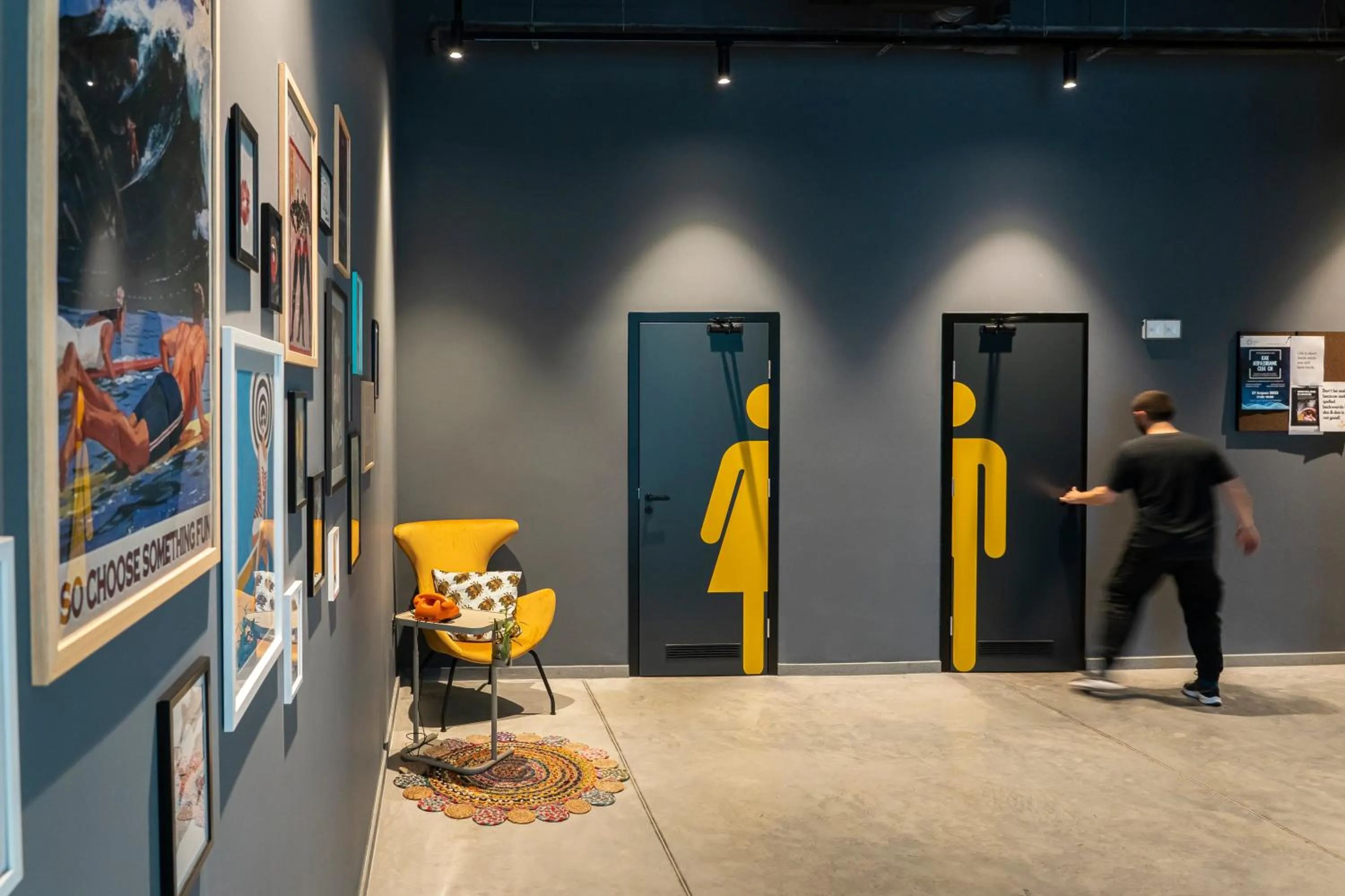 Toilet in Hotel Campus 90 - Free Parking