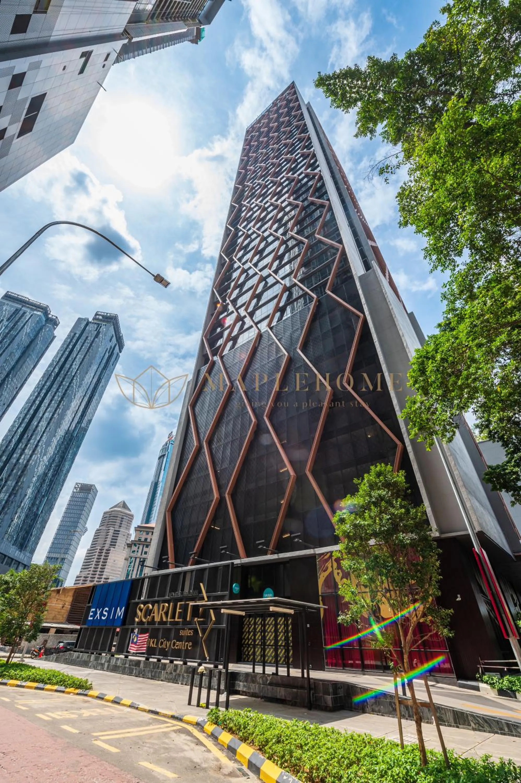 Property building in Scarletz Premier Suites Kuala Lumpur