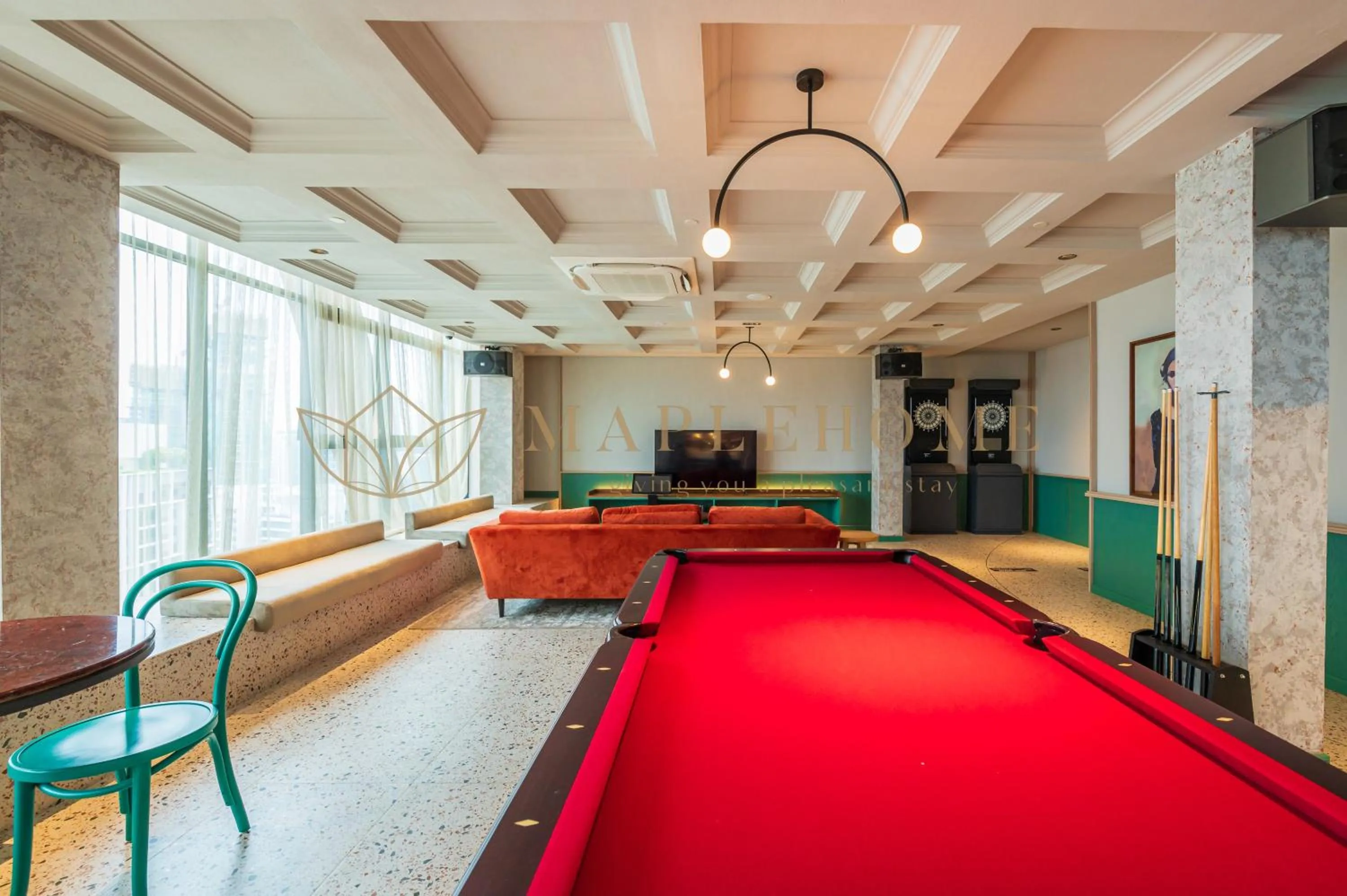 Billiard in Scarletz Premier Suites Kuala Lumpur