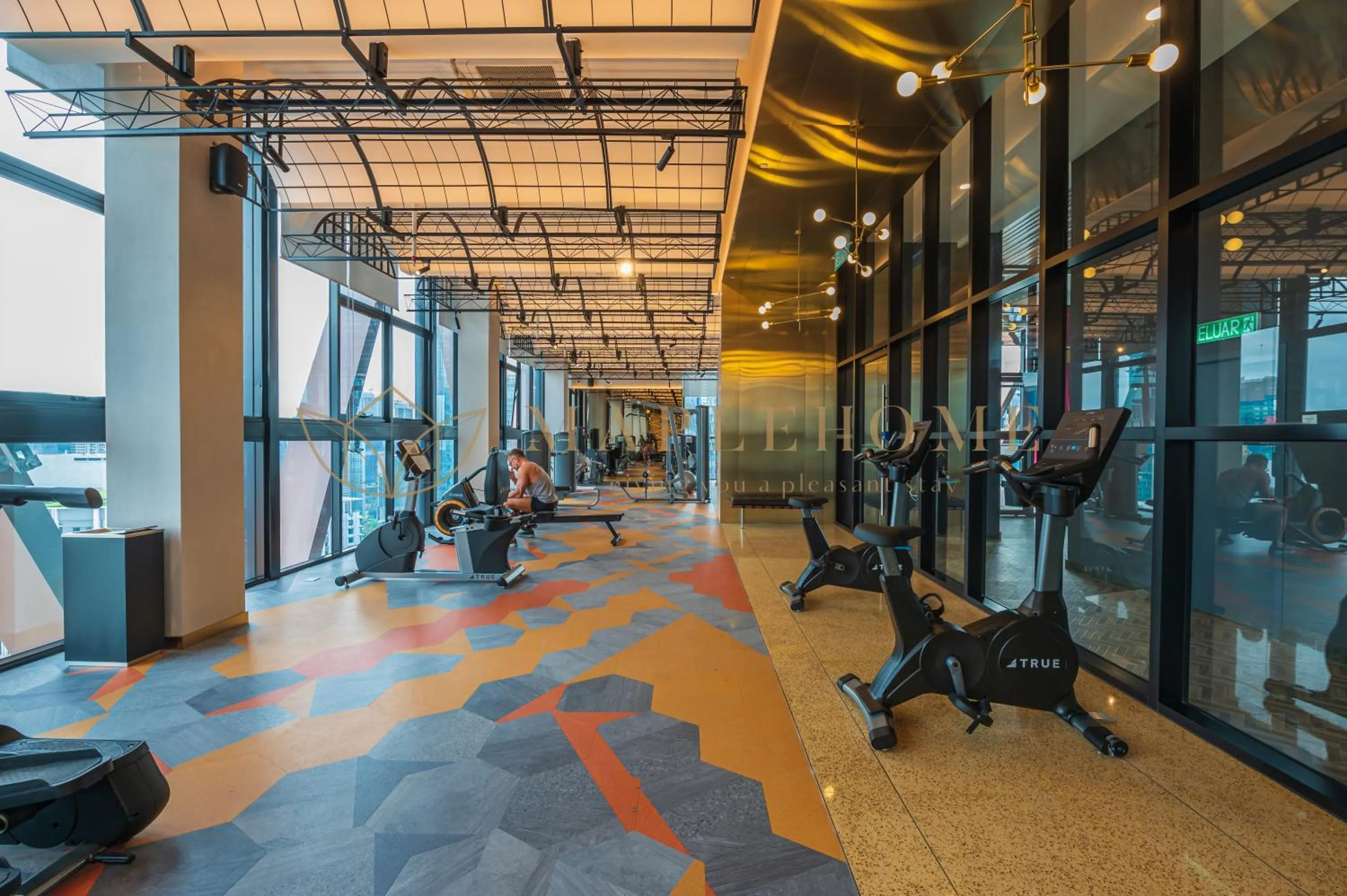 Fitness centre/facilities in Scarletz Premier Suites Kuala Lumpur