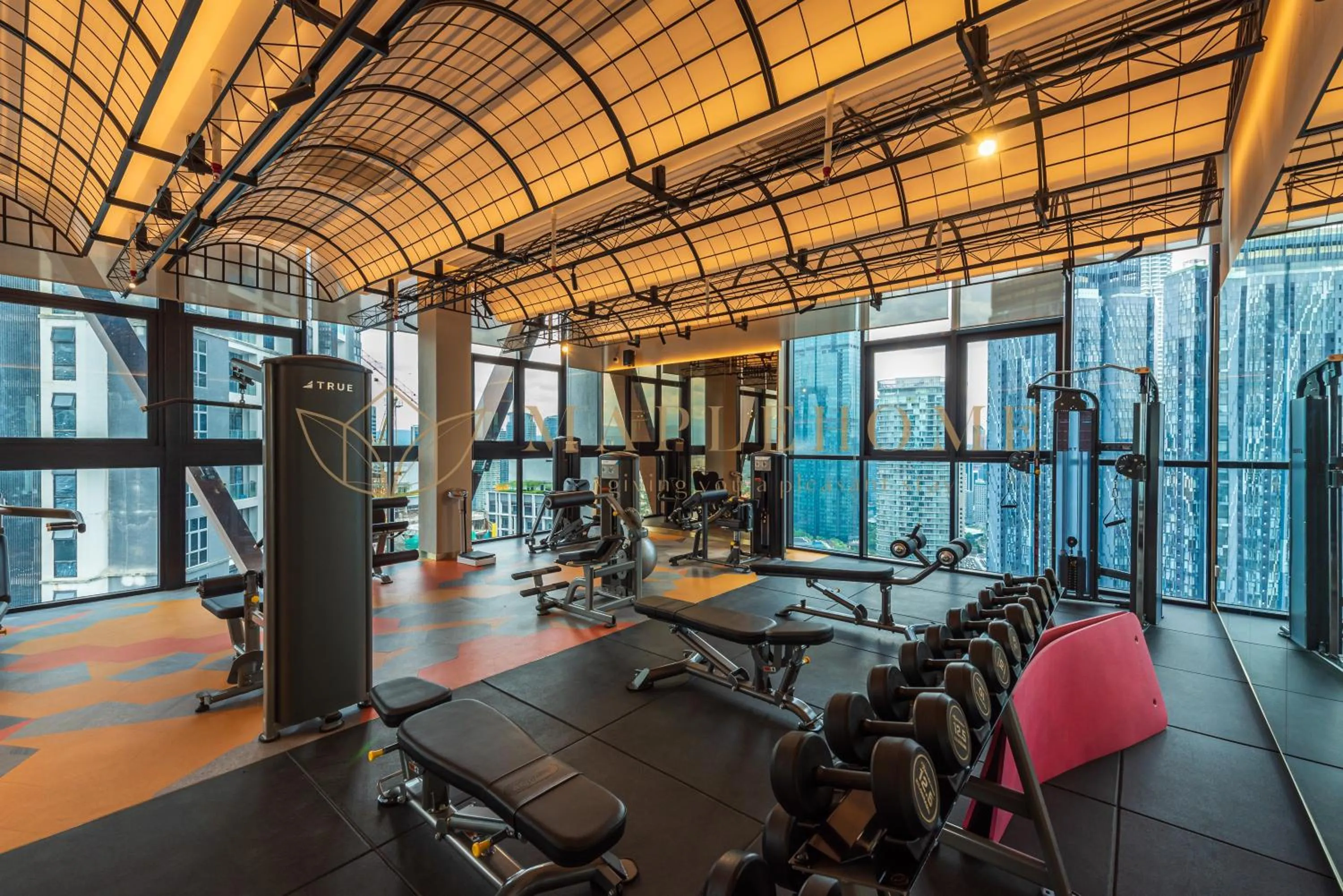 Fitness centre/facilities in Scarletz Premier Suites Kuala Lumpur